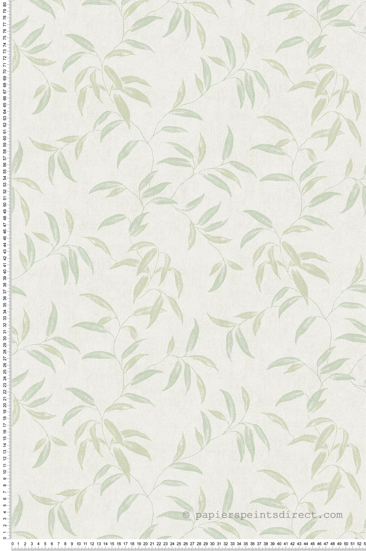 Papier peint Branchage Feuille vert - Fidji de Lutèce | Réf. LTC-8504-4
