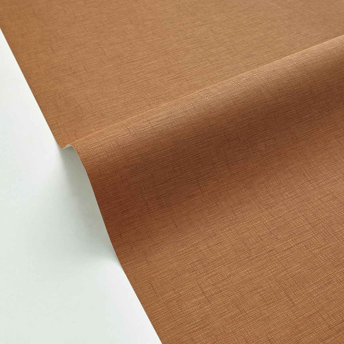 Papier peint Uni Gaze Coton marron caramel - Golden Age de Casélio | Réf. GAG103762497