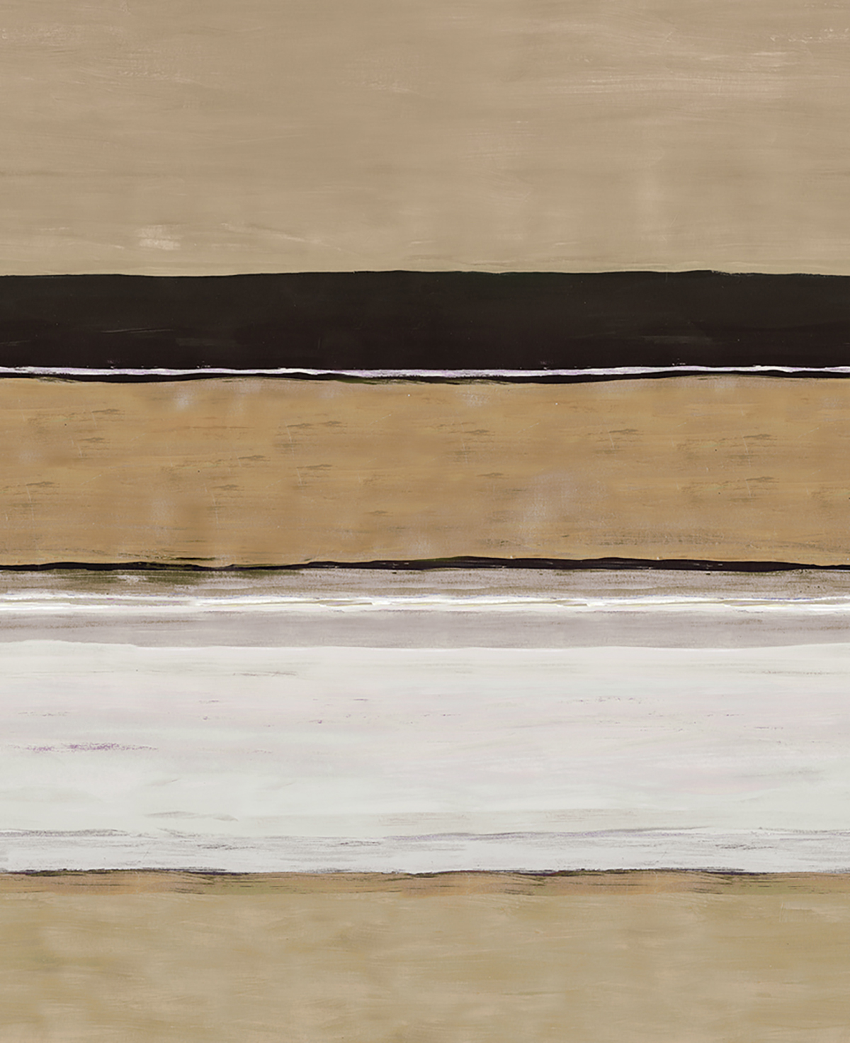 Papier peint panoramique Bande Abstraite Terava beige - A et B H260 - Wall Designs IV de Masureel | Réf. MAS-DG4TER103X-260