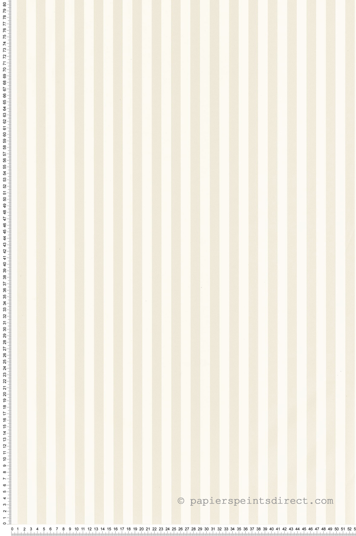 Papier peint Rayure Talea beige - Art of Botany de Casélio | Réf. AOB106670123