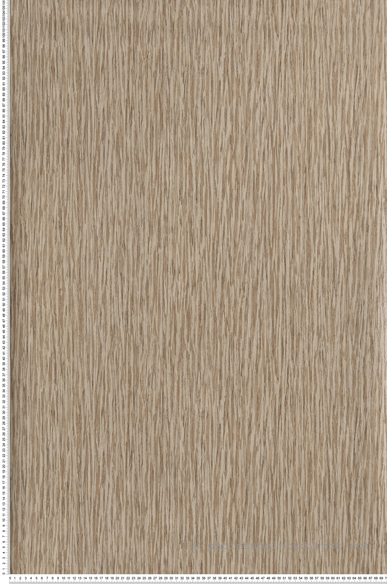 Papier Peint Iroko écorce taupe - Acajou de Casamance | Réf. CAS-73330241
