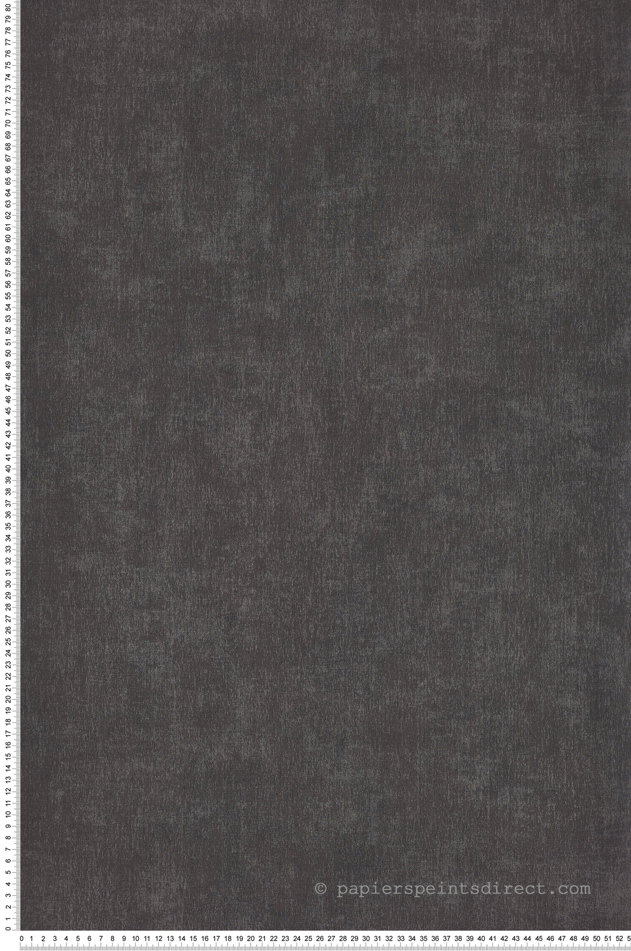 Papier peint Faux Uni Lin gris poivre - Renouveau de Lutèce | Réf. LTC-46006