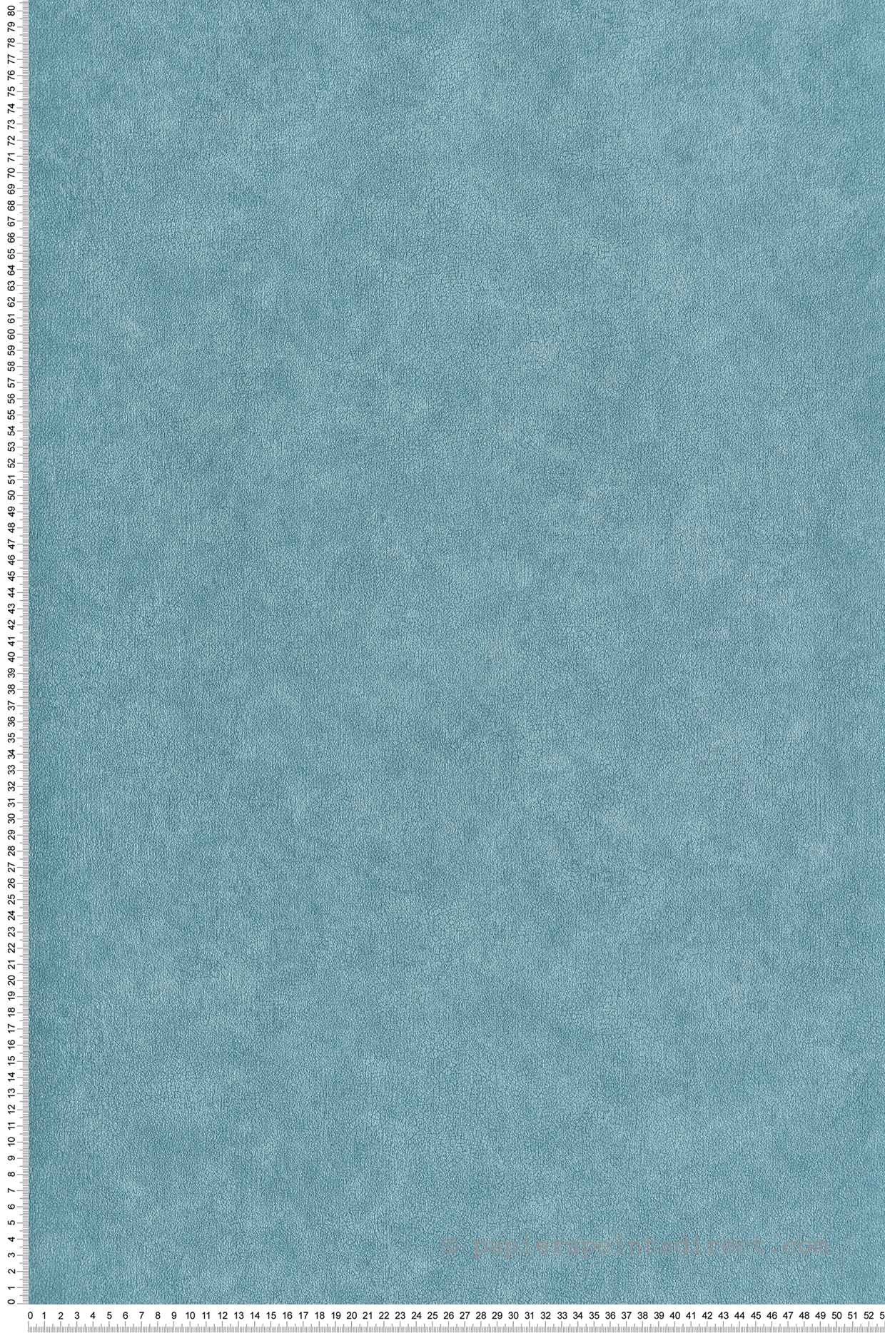 Papier peint Uni Terre Cuite bleu turquoise - Azur de Casélio | Réf. AZU105246387