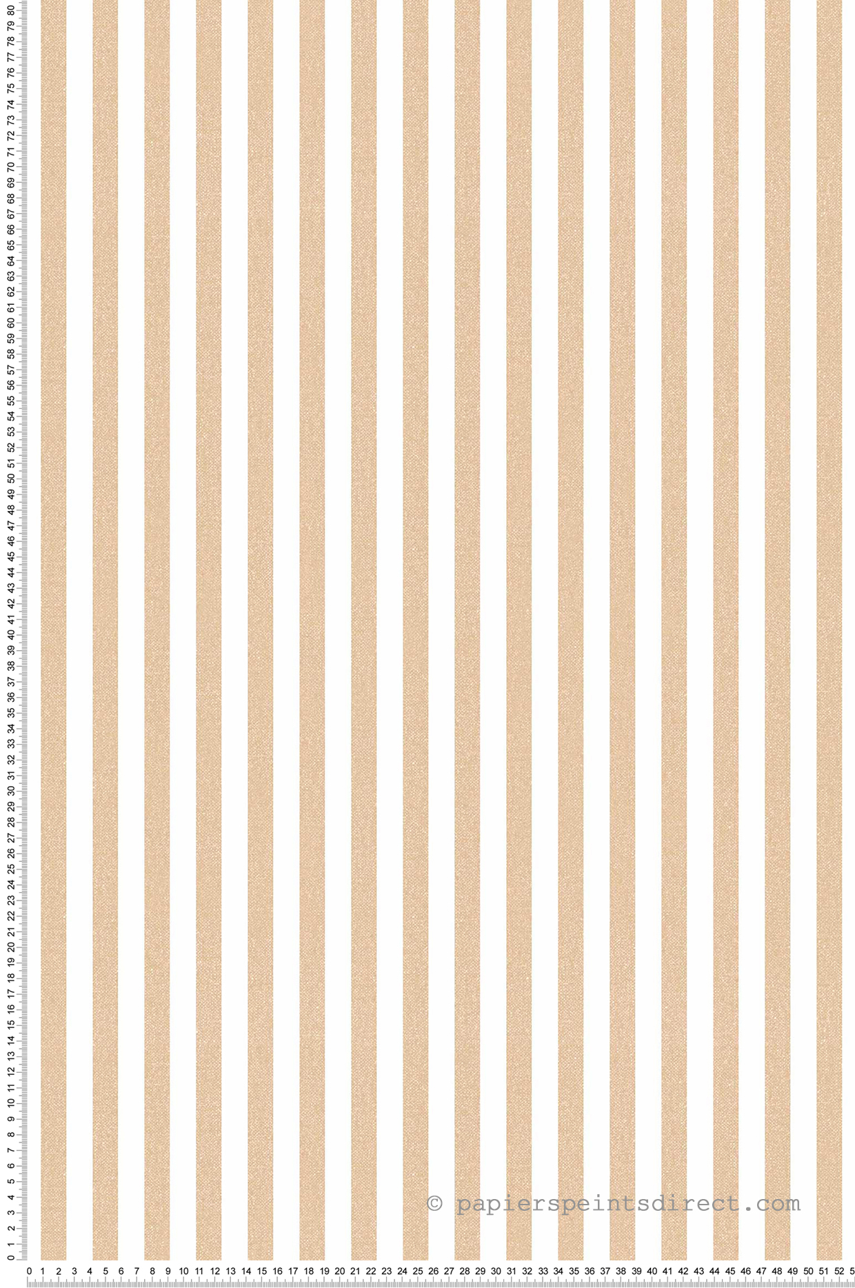 Papier peint Rayures Lin Classique beige - Stripes & Checks de Montecolino | Réf. MC-ST38438