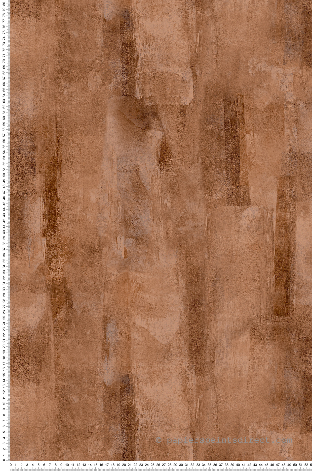 Papier peint Abstrait Écorce terracotta - Vancouver de Montecolino | Réf. MC-SY27543