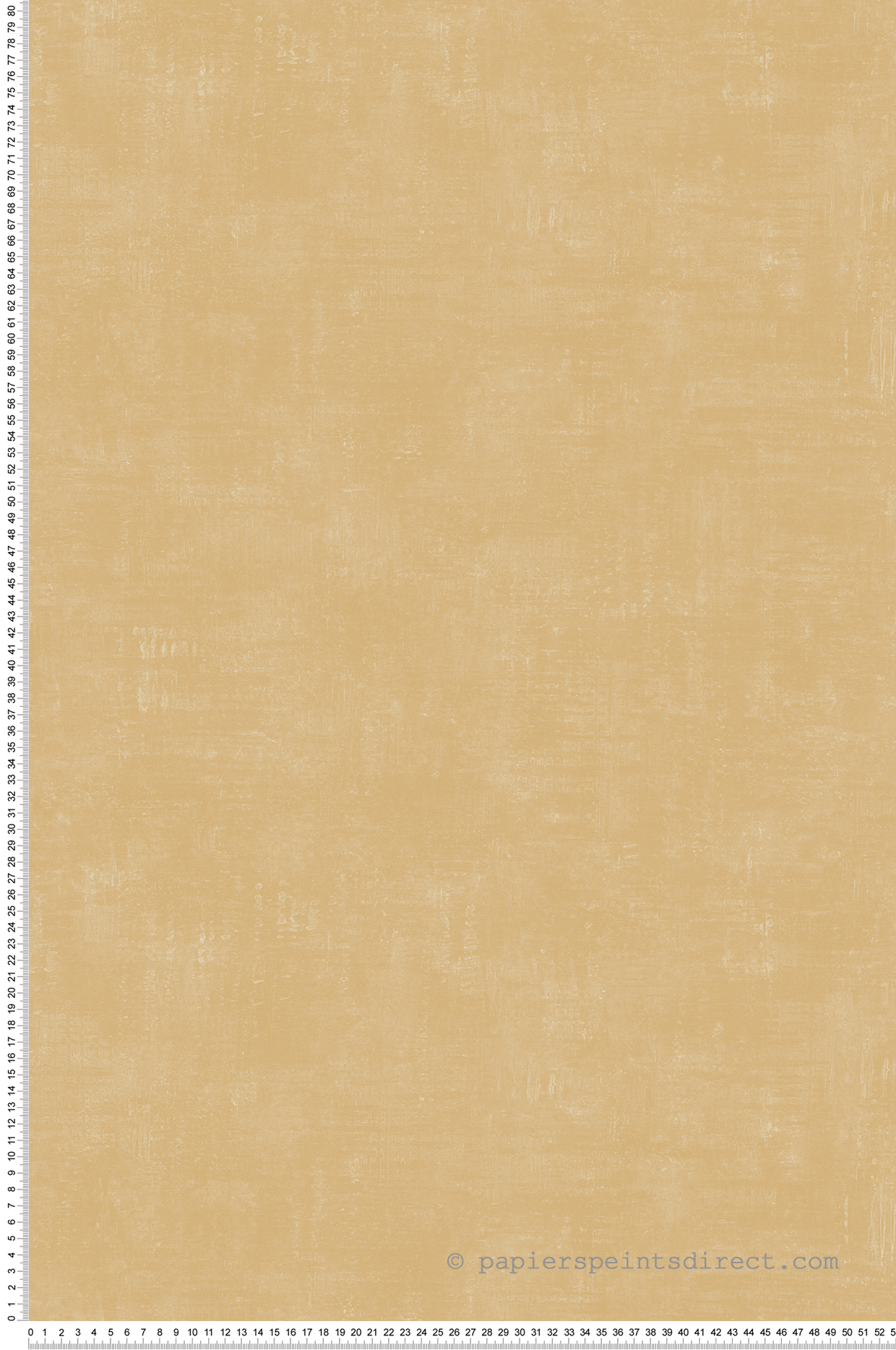 Papier peint Faux Uni Brossé jaune - Arty d'Ugépa | Réf. UGP-M50402