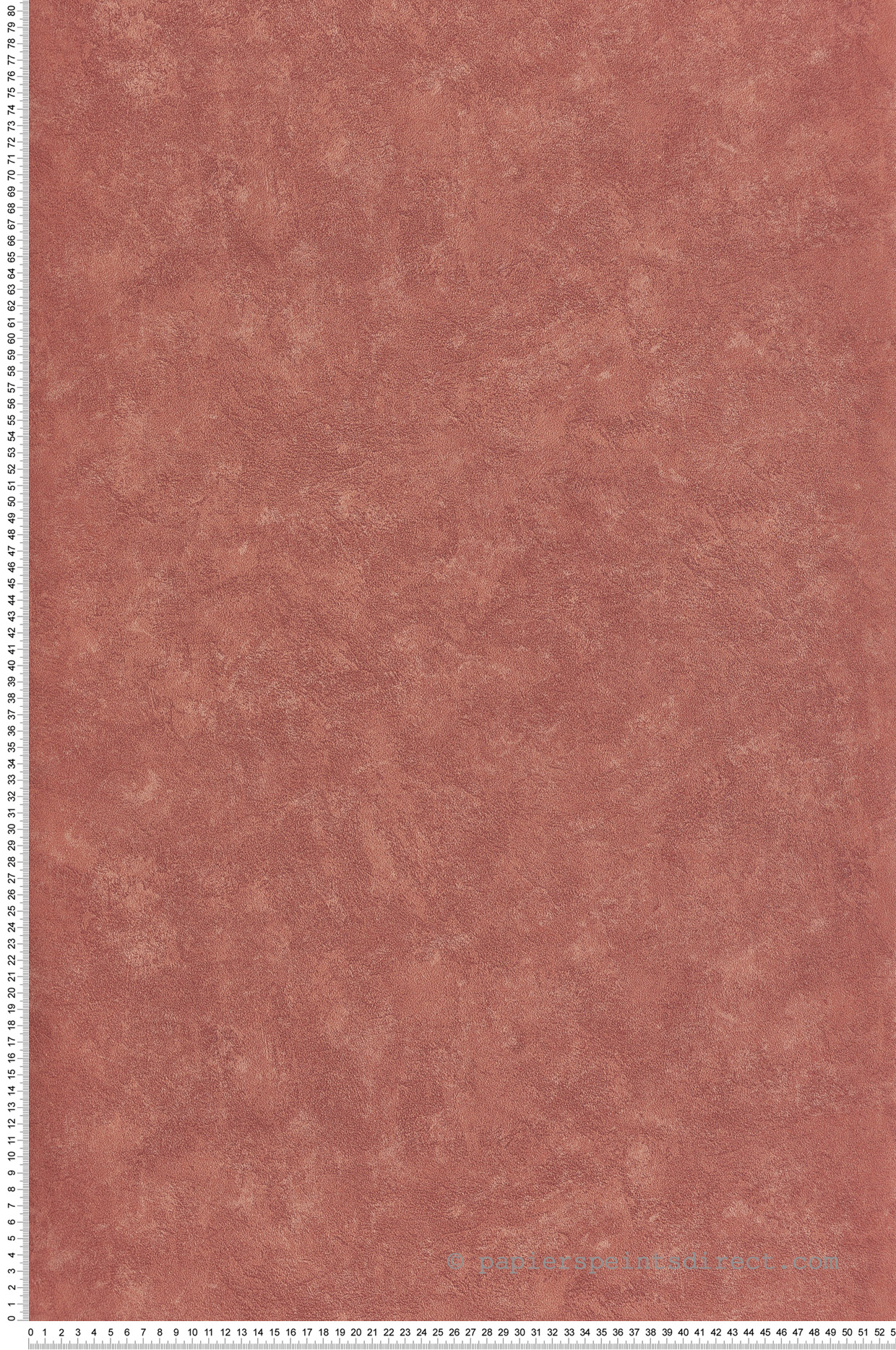 Papier Peint Uni Béton Ciré brique - Artifice d'Ugépa | Réf. UGP-M79615