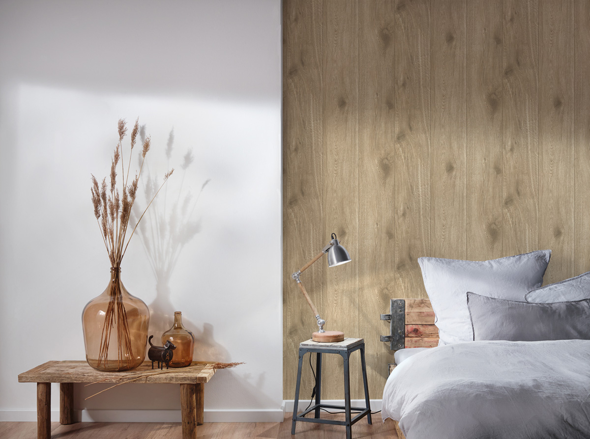 Papier peint Plancher beige - Elements 2 d'A.S. Création | Réf. AS-300434