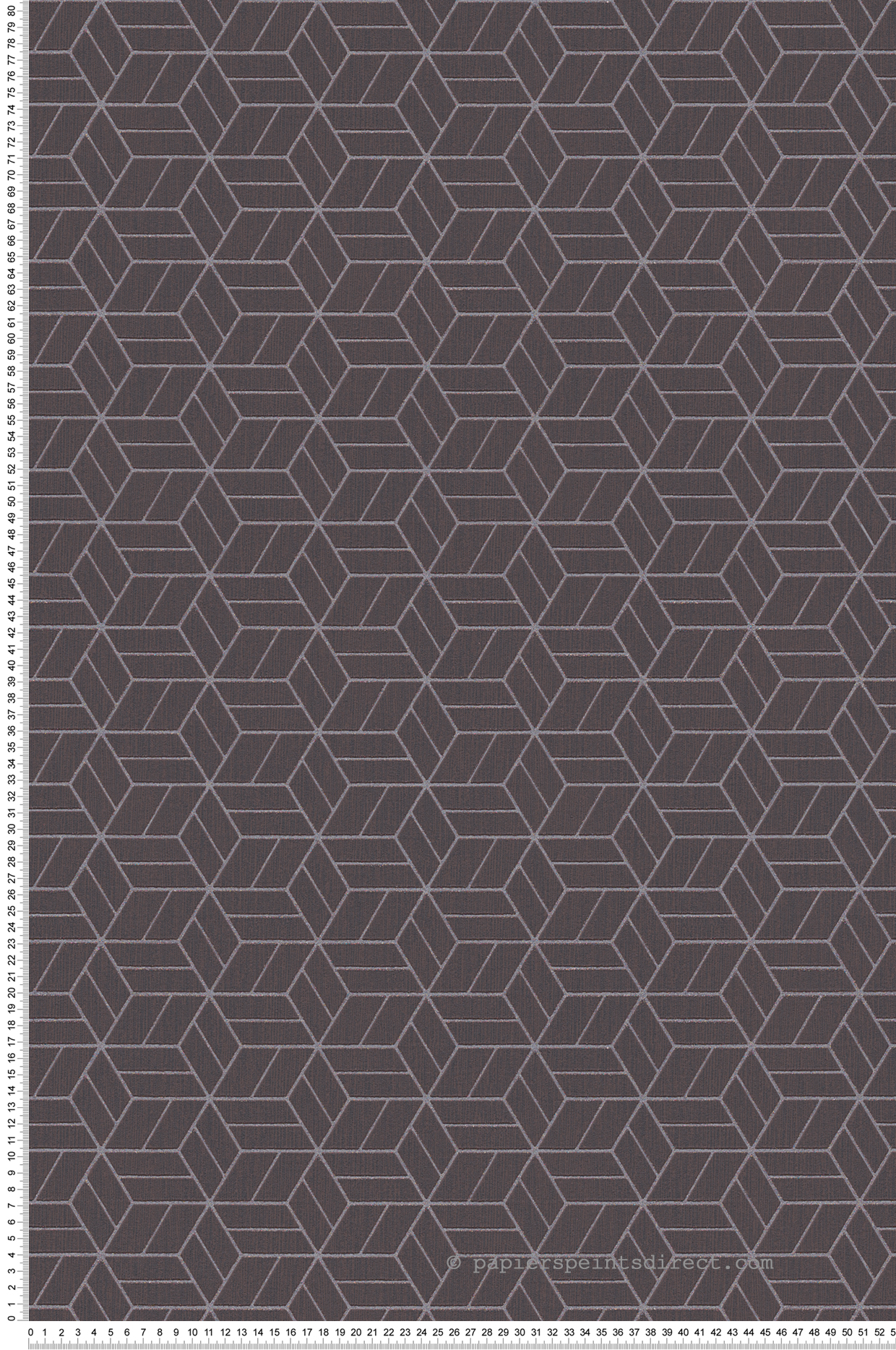 Papier peint 3D Cubes brun paillettes - Metropolitan Stories d'AS Création | Réf. SP14661