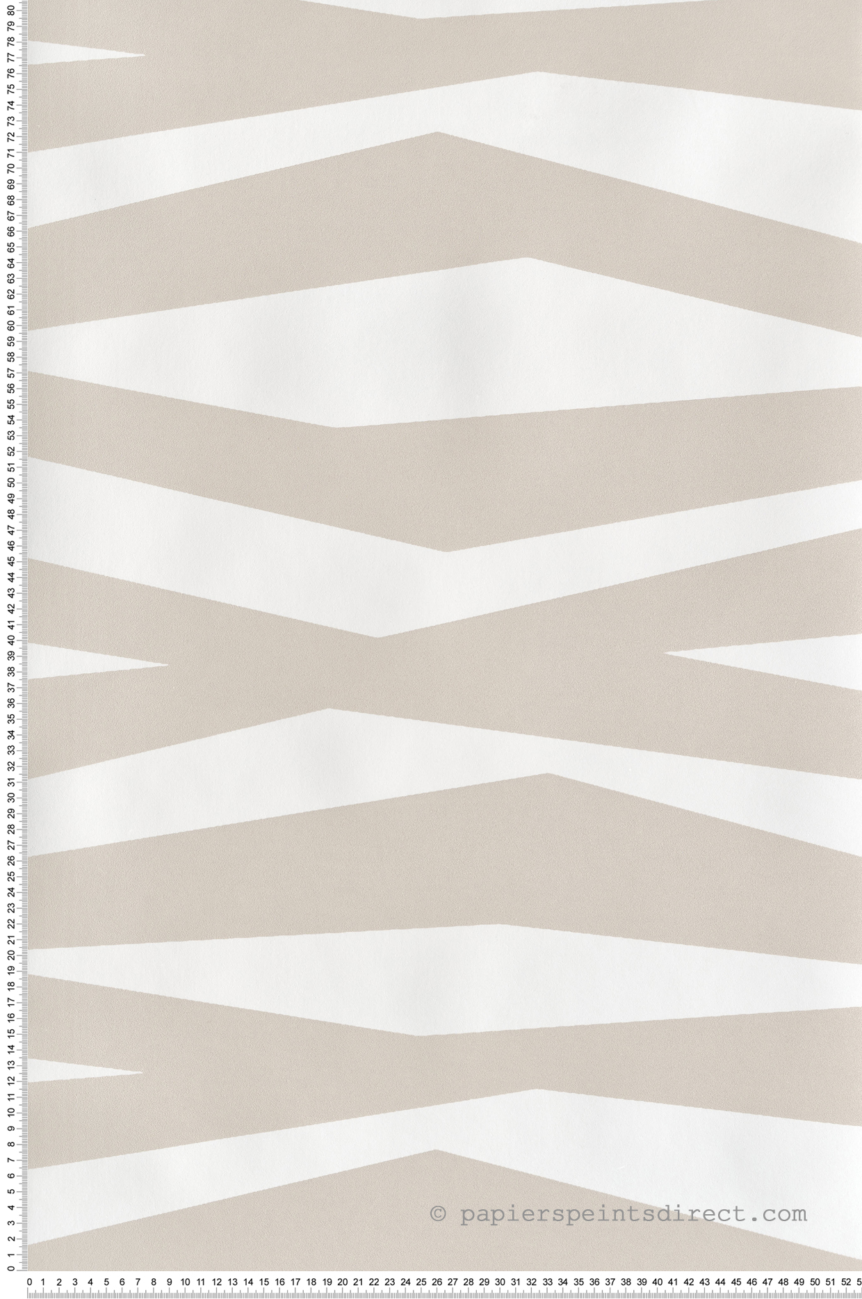 Papier peint Rayures Zebra beige - Color Game de Casadéco | Réf. GAME200631313