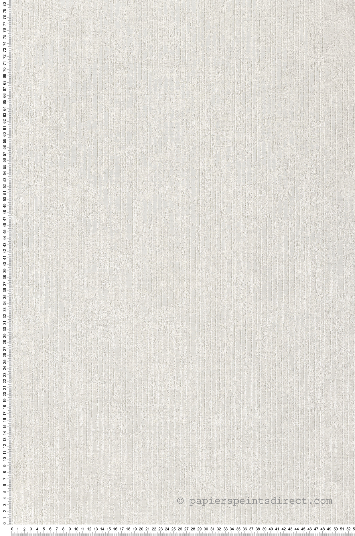 Papier peint Fins Traits Verticaux blanc cassé - Scala de Montecolino | Réf. MC-28890