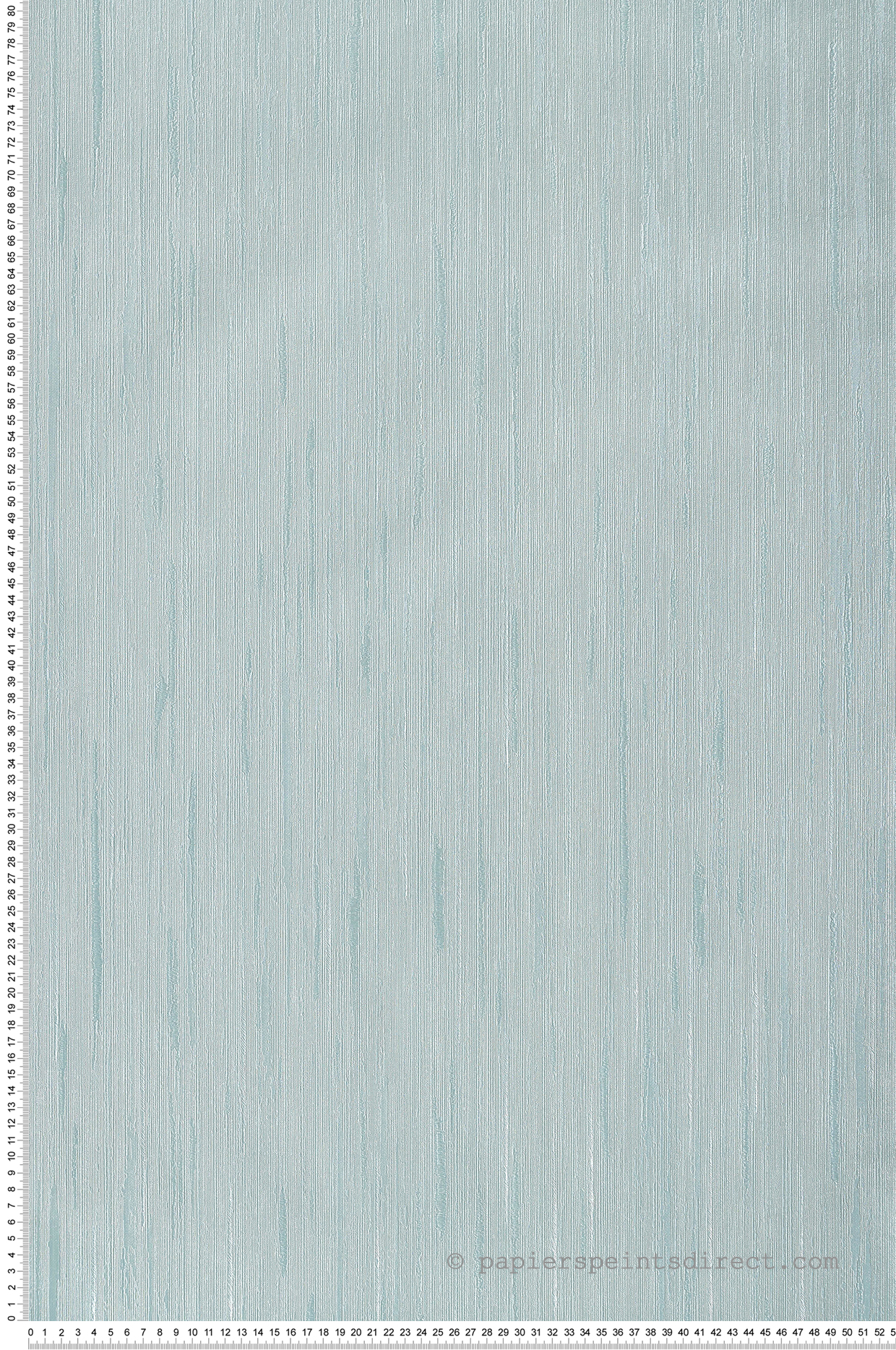 Papier peint Faux Uni Rayé bleu ciel irisé - San Marco de Montecolino | Réf. MC-25796