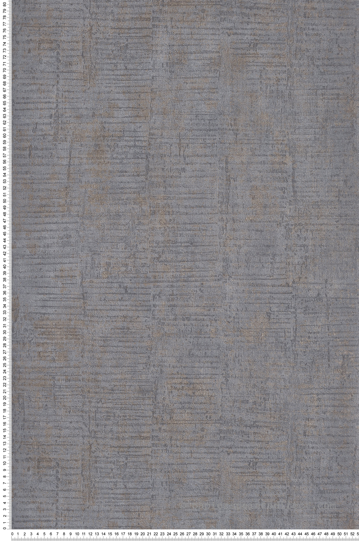 Papier Peint Béton Trait Horizontal gris foncé mordoré - Nomade d'Ugépa | Réf. UGP-M32819