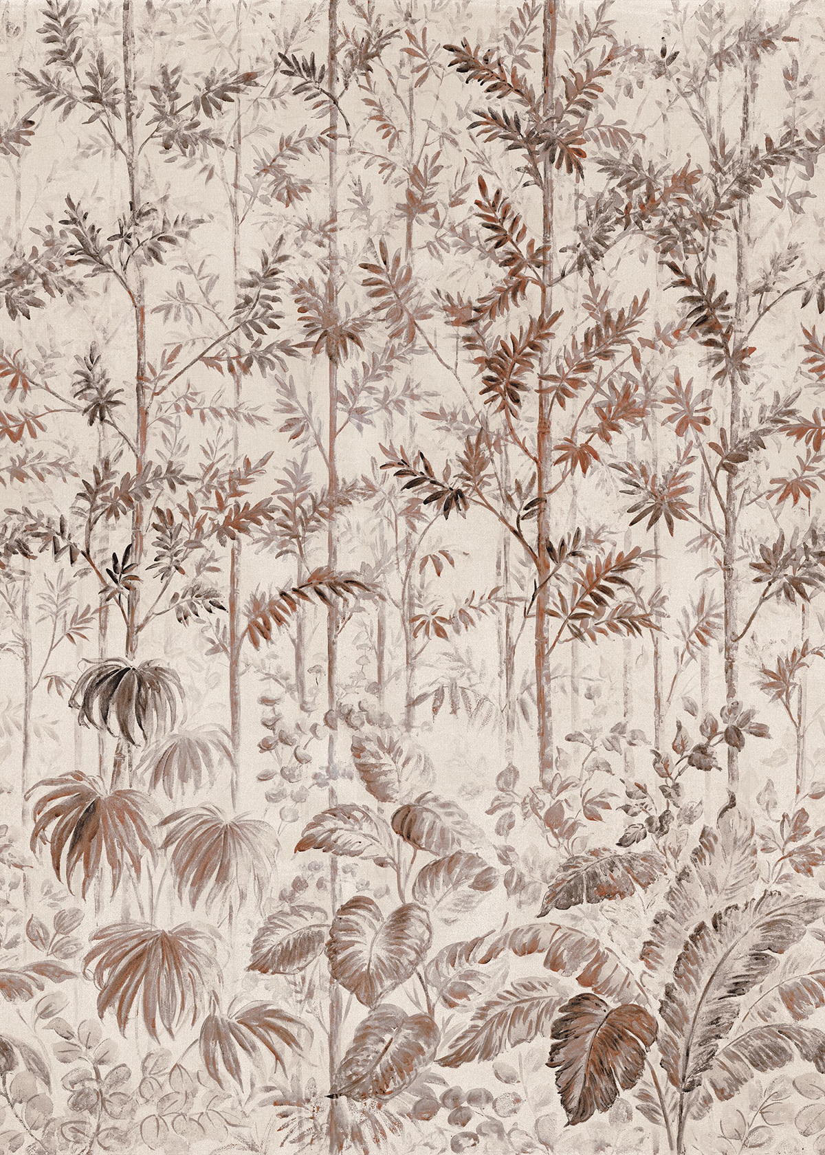 Papier peint panoramique Forêt Enchantée marron - Beauty Full Image 2 de Casadéco | Réf. BFMA87098102