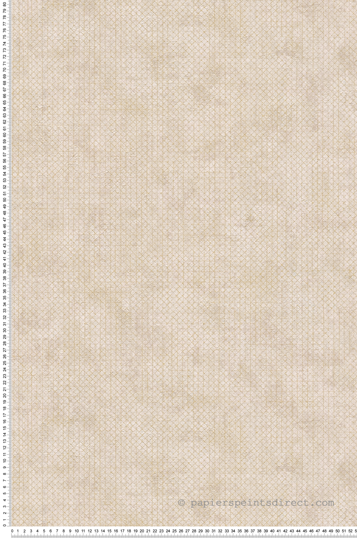 Papier peint Petits Croisillons lin doré - The BOS d'A.S. Création | Réf. AS-388262