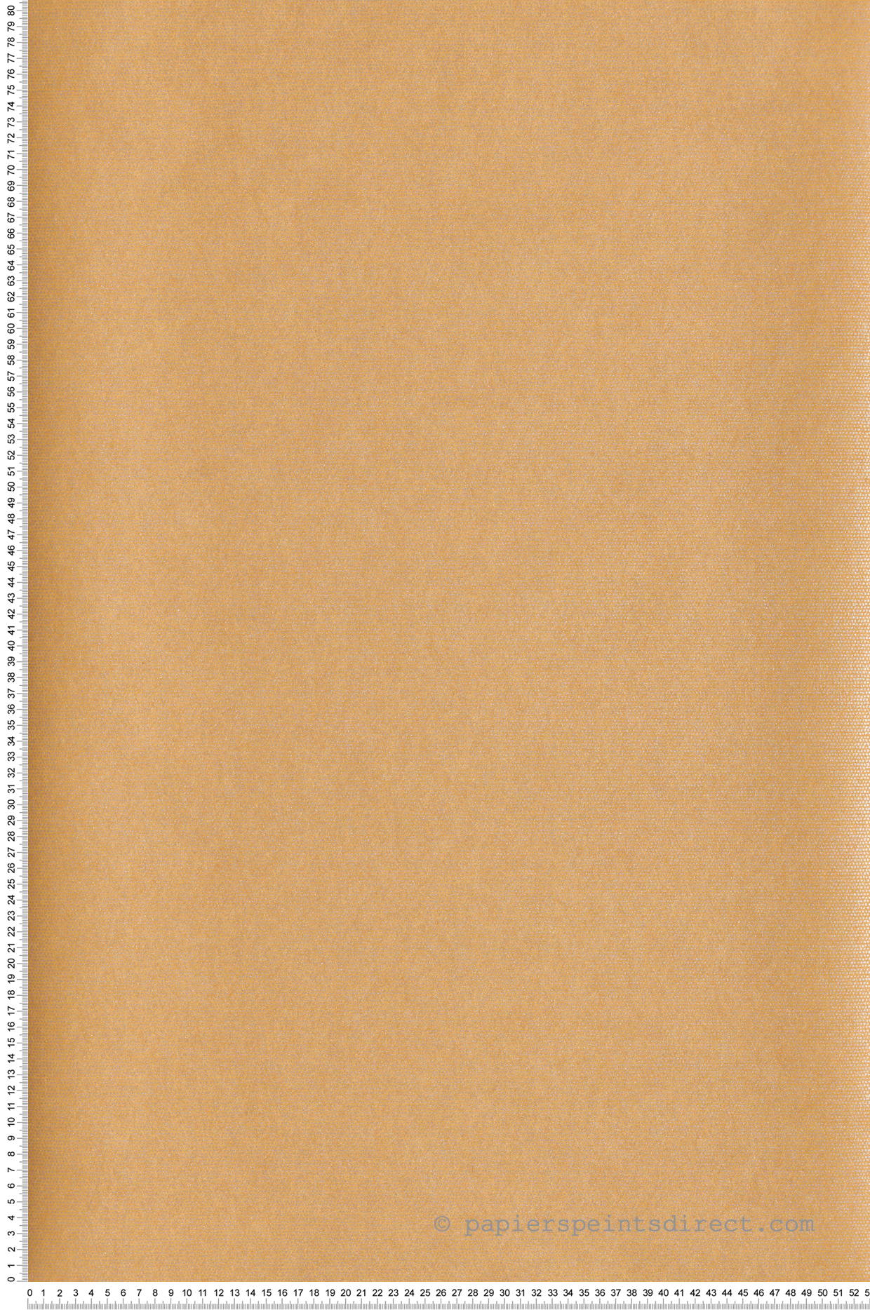 Papier peint Faux Uni Pois jaune curry - Botanica de Casadéco | Réf. BOTA82072133