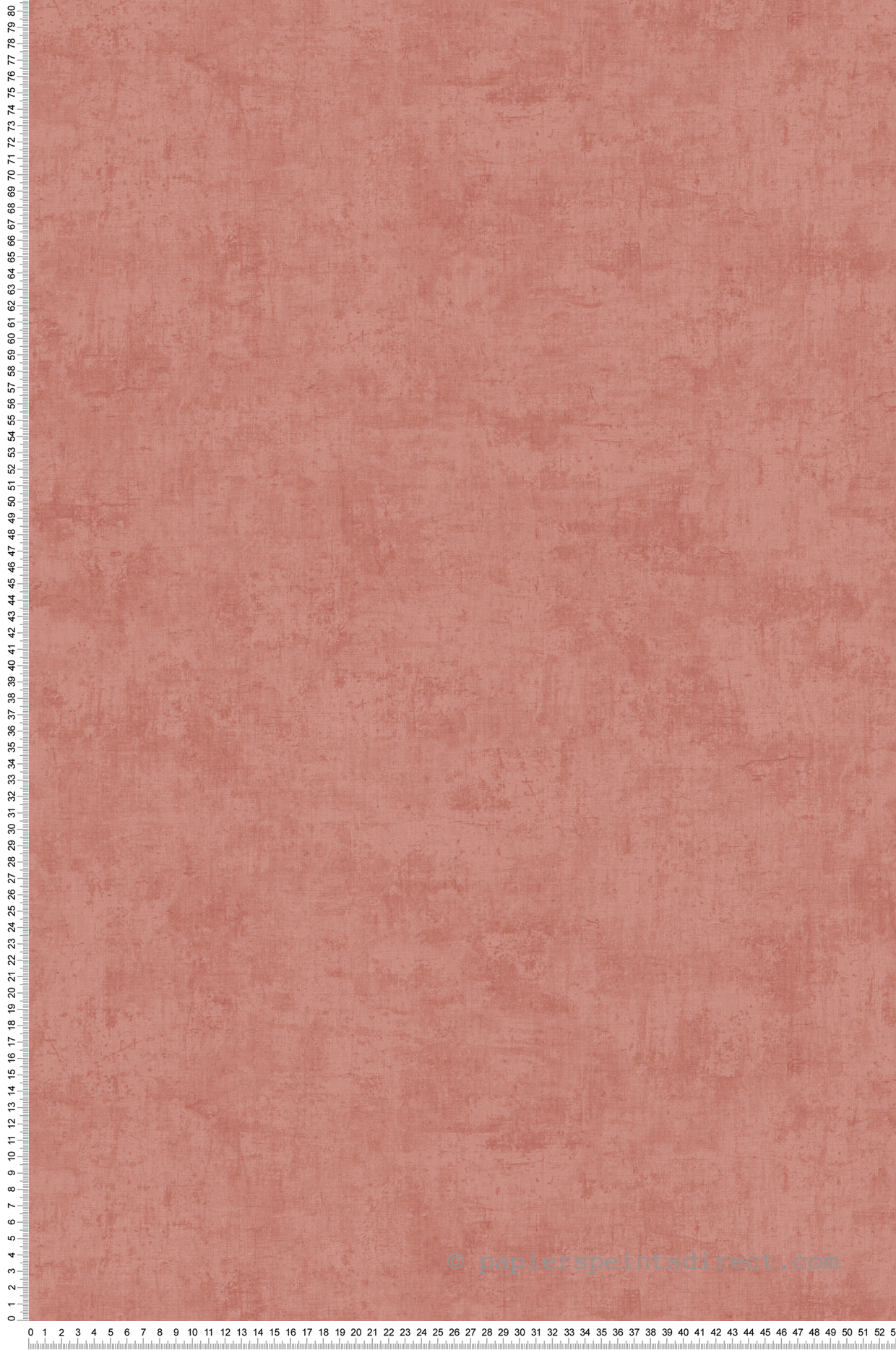 Papier peint Faux Uni Patine terracotta - Lilly & Luis d'A.S. Création | Réf. AS-771795