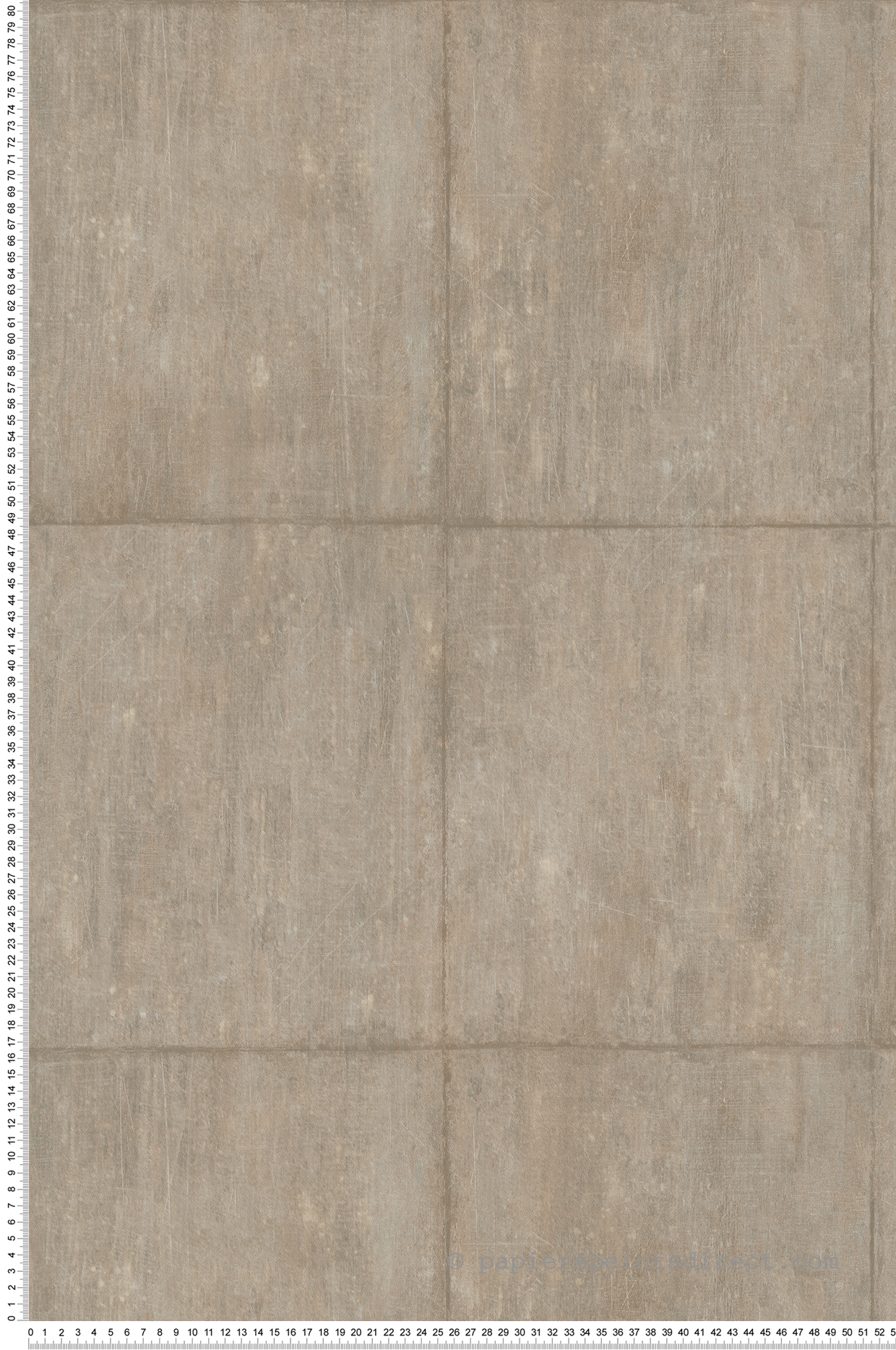 Papier peint Béton Carré Griffé beige naturel - Les Essentiels de Lutèce | Réf. LTC-UNI1071