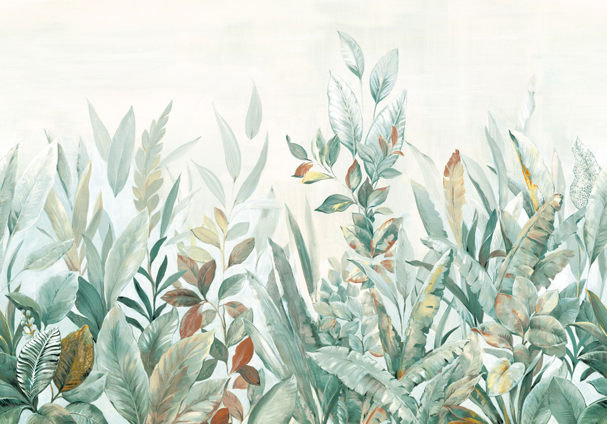 Papier peint panoramique Nature Sauvage M vert 400x280 - Wonderwalls de Casadéco | Réf. WDWS89117711