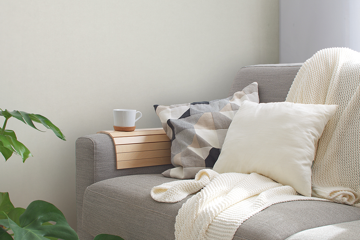 Papier peint Effet Lin blanc - Desert Lodge de Livingwalls | Réf. 36720-1