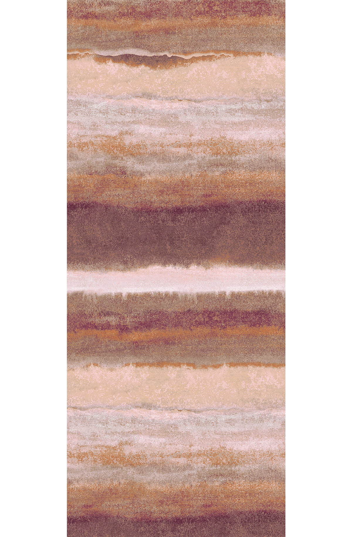Papier peint panoramique Tie & Dye Coast terracotta - B H260 - Wall Designs IV de Masureel | Réf. MAS-DG4COA1042-260