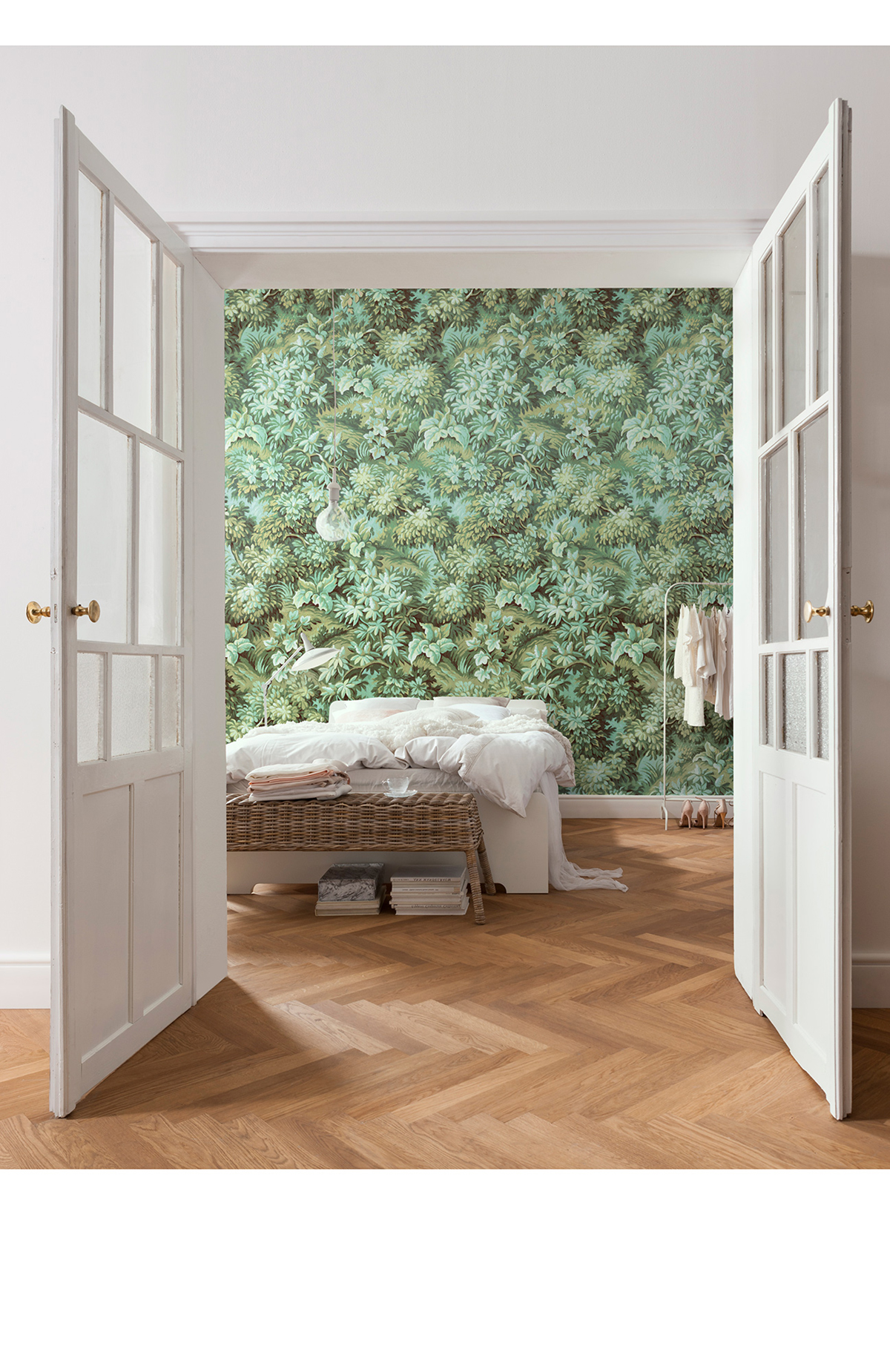 Papier peint panoramique Botanique Vert - Papier peint Komar Heritage
