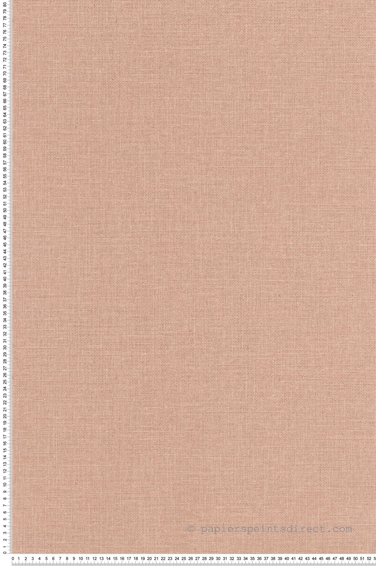 Papier peint Effet Toile de Jute rose poudré - Happy Therapy de Casélio | Réf. HTH104014181