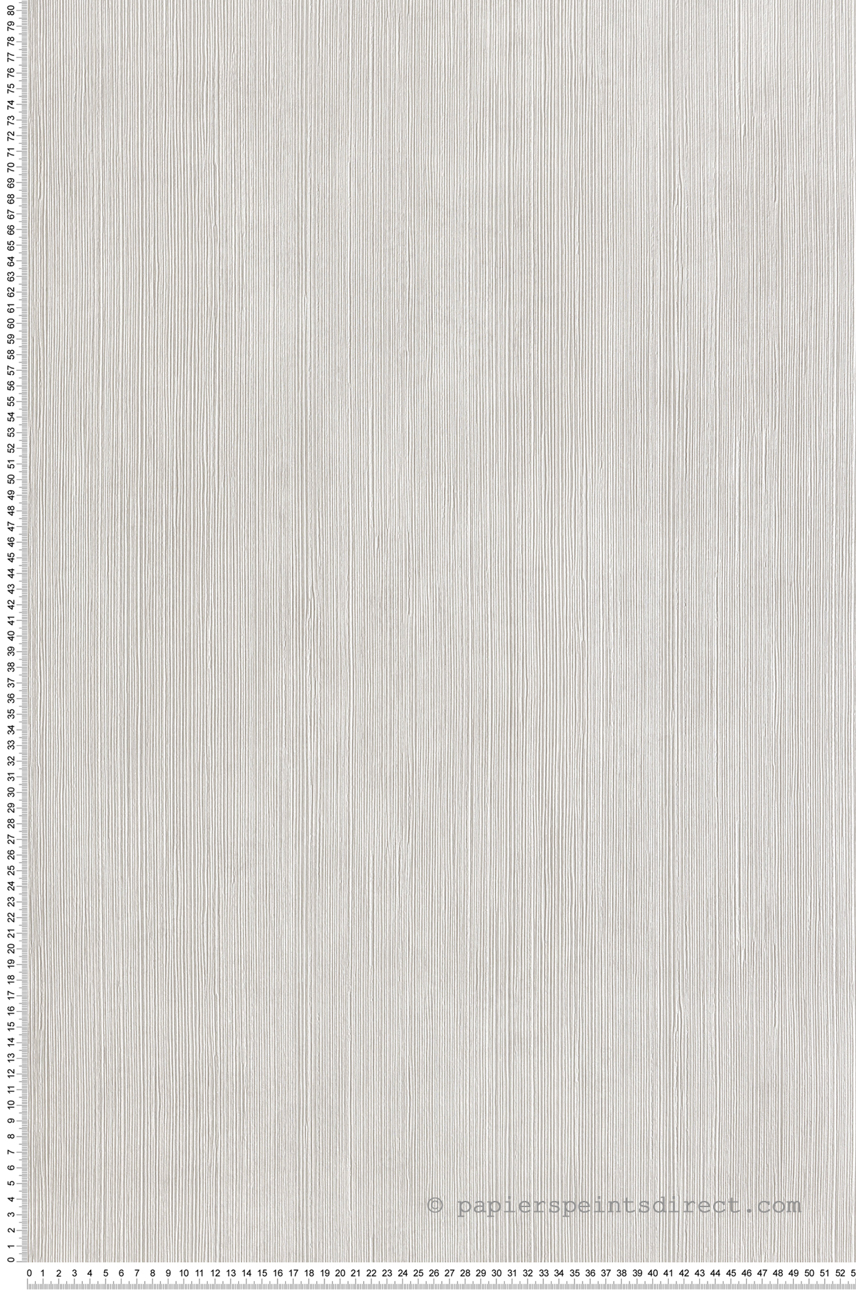 Papier peint Faux Uni Lignes Verticales blanc cassé - Architexture de Montecolino | Réf. MC-AZ57742