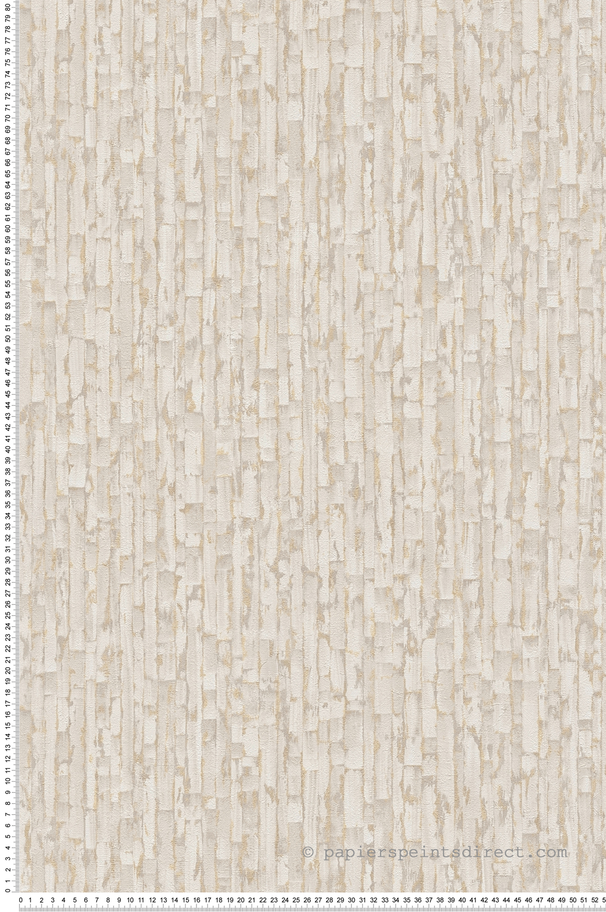 Papier peint Pierre Géométrie Moderne grège doré - Metropolitan Stories 4 Hot Spots d'A.S. Création | Réf. AS-786661