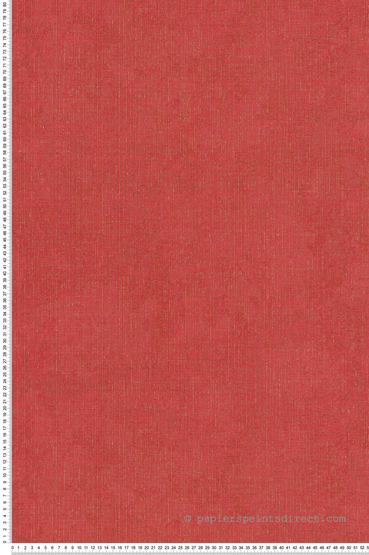 Papier peint Strié rouge et doré - My Home My Spa d'A.S. Création | Réf. SP15858