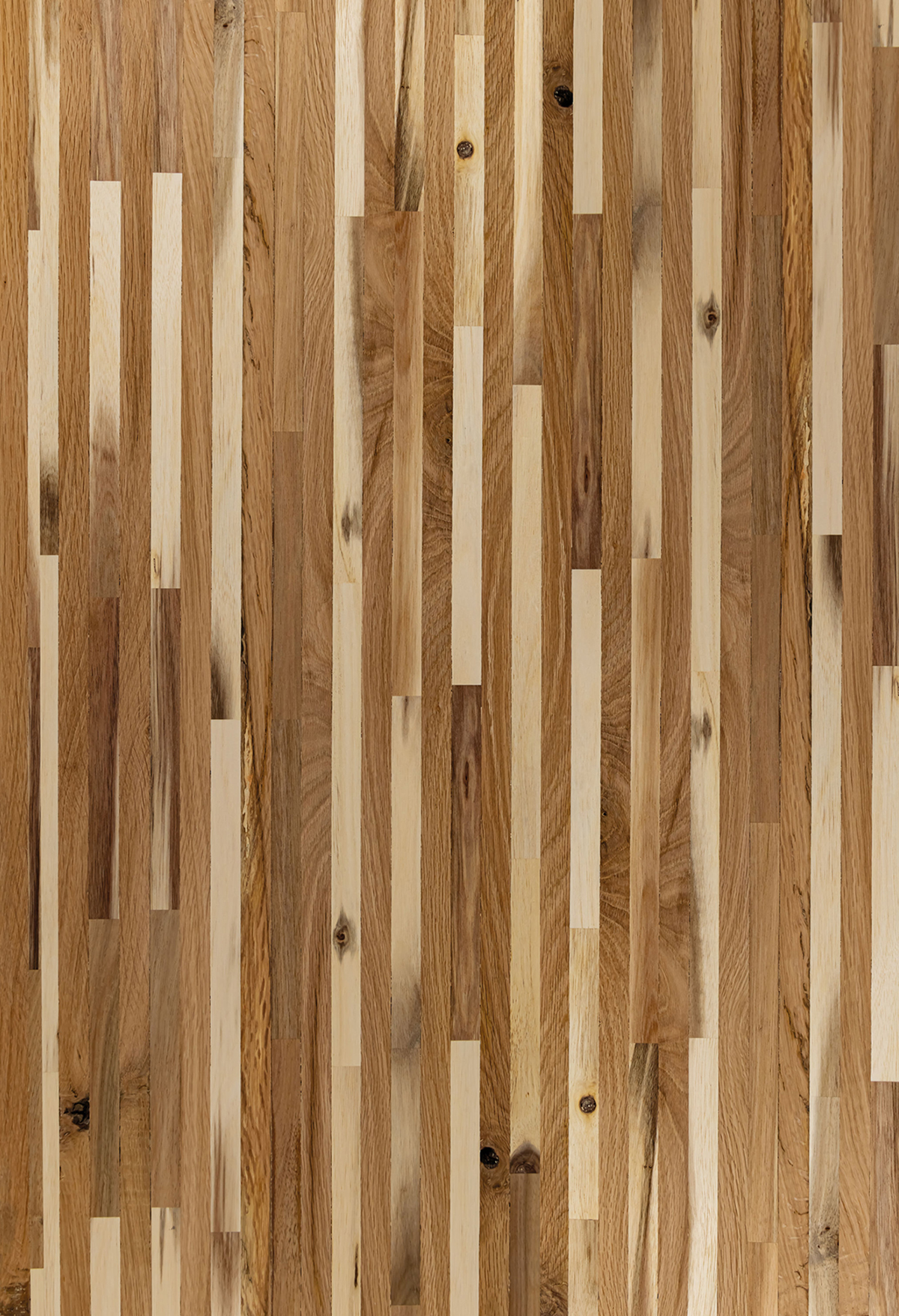 Papier peint panoramique Parquet Bois marron L 212 X 310 - Reliefs de Casélio | Réf. RLF106422027