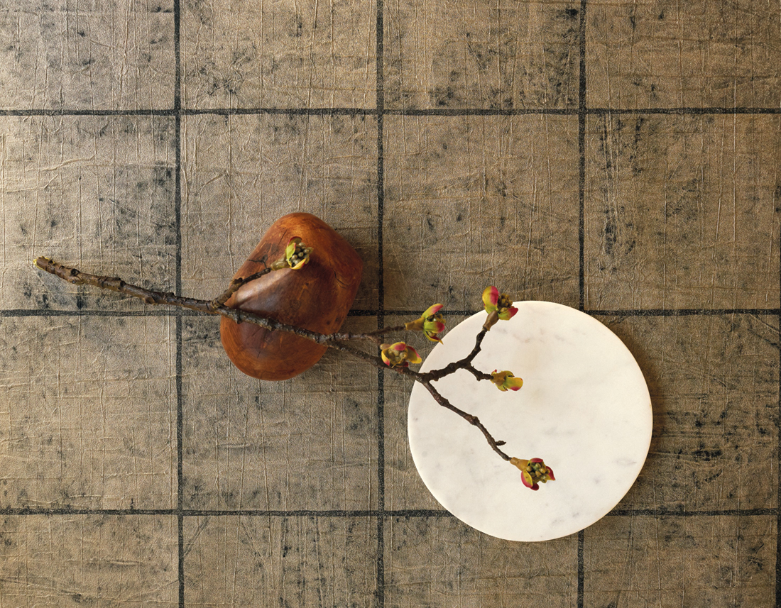 Papier peint Osaka noir doré - Natsu de Casadéco AMB | Réf. NATS82169702