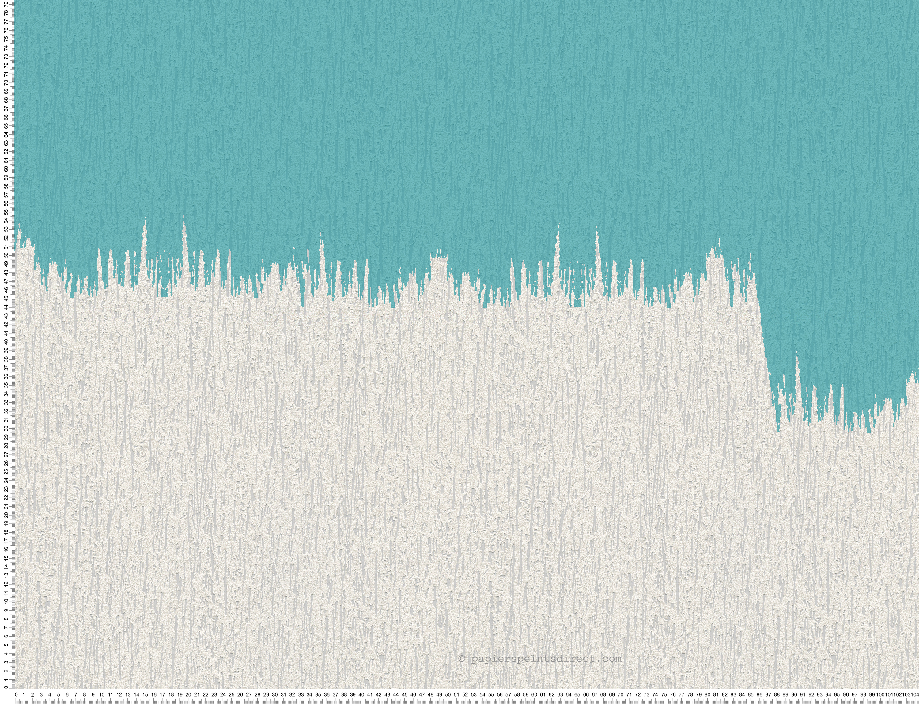 Effet bois stylisé - Papier peint à peindre GO de Montécolino