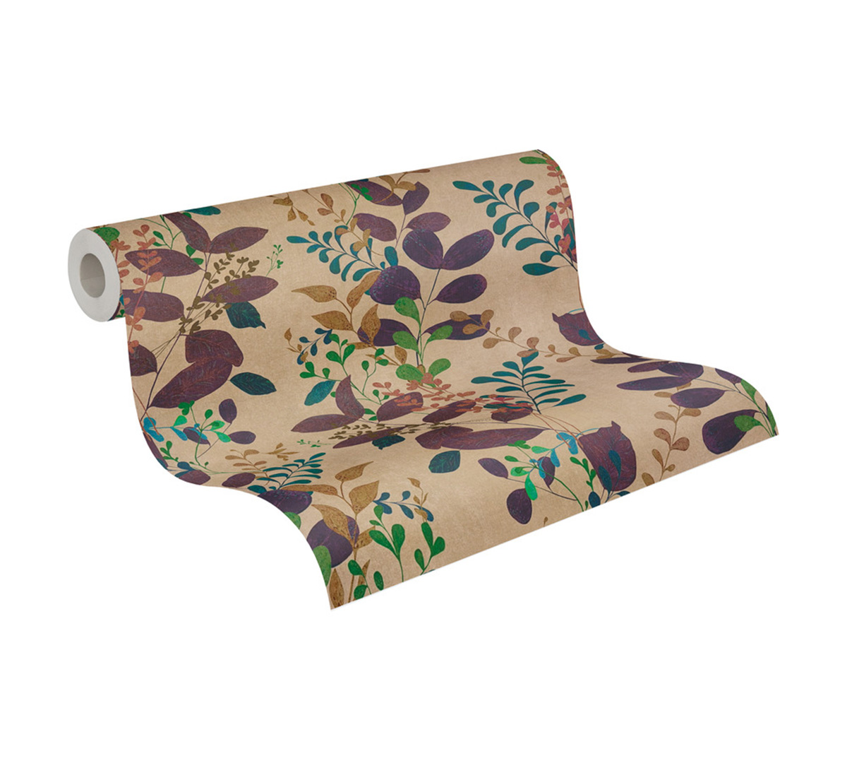 Papier peint Allée Végétale violet beige - Pintwalls 3 d'A.S. Création ROLL | Réf. AS-791867