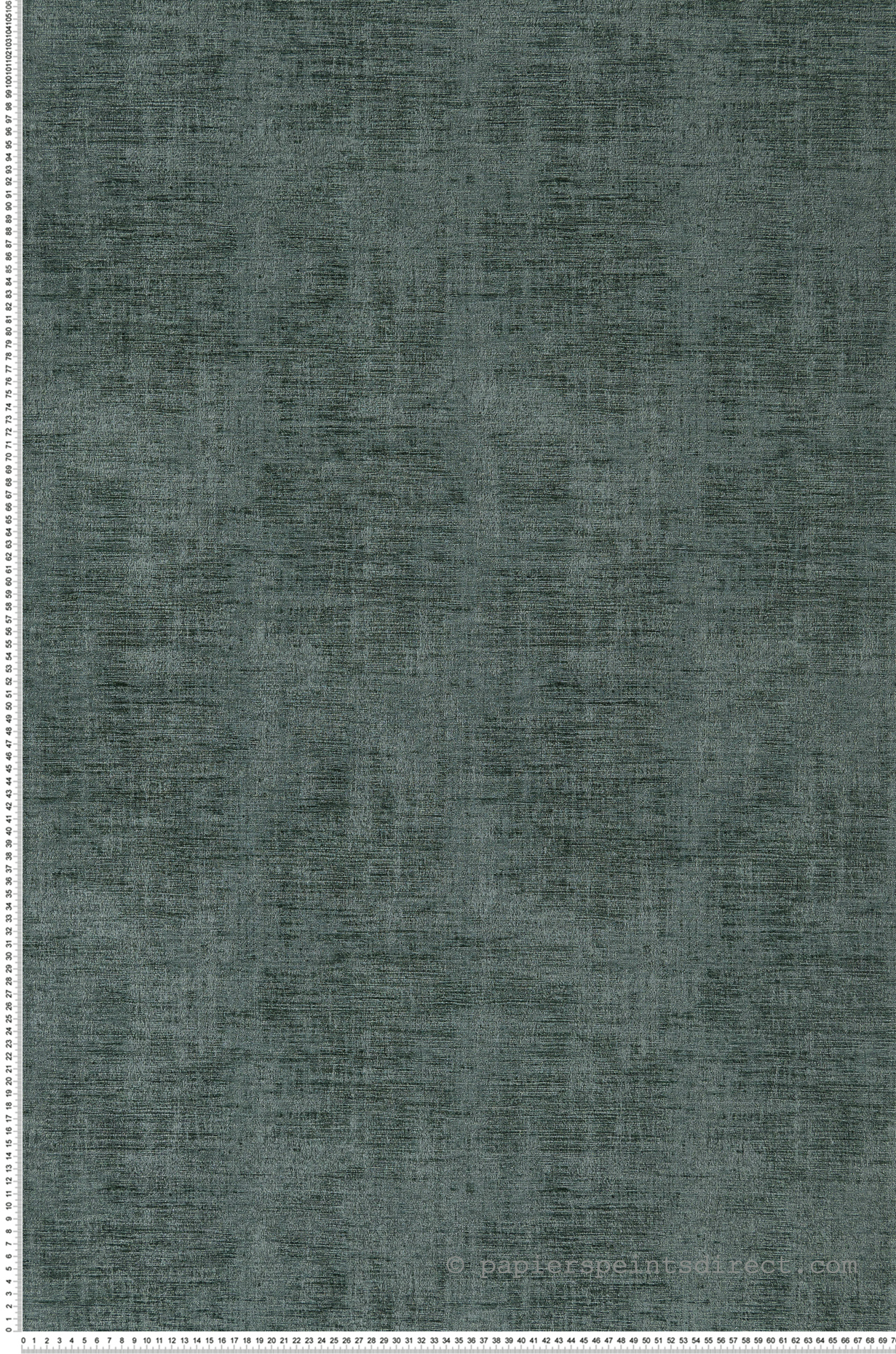 Papier peint Faux uni Johara vert sapin - Mansour de Casamance | Réf. CAS-74391492