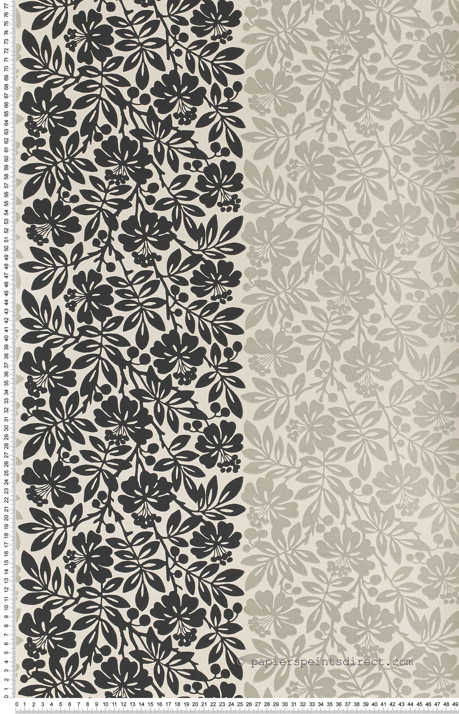 Carlisle street Métal - Painted Papers de Little Greene