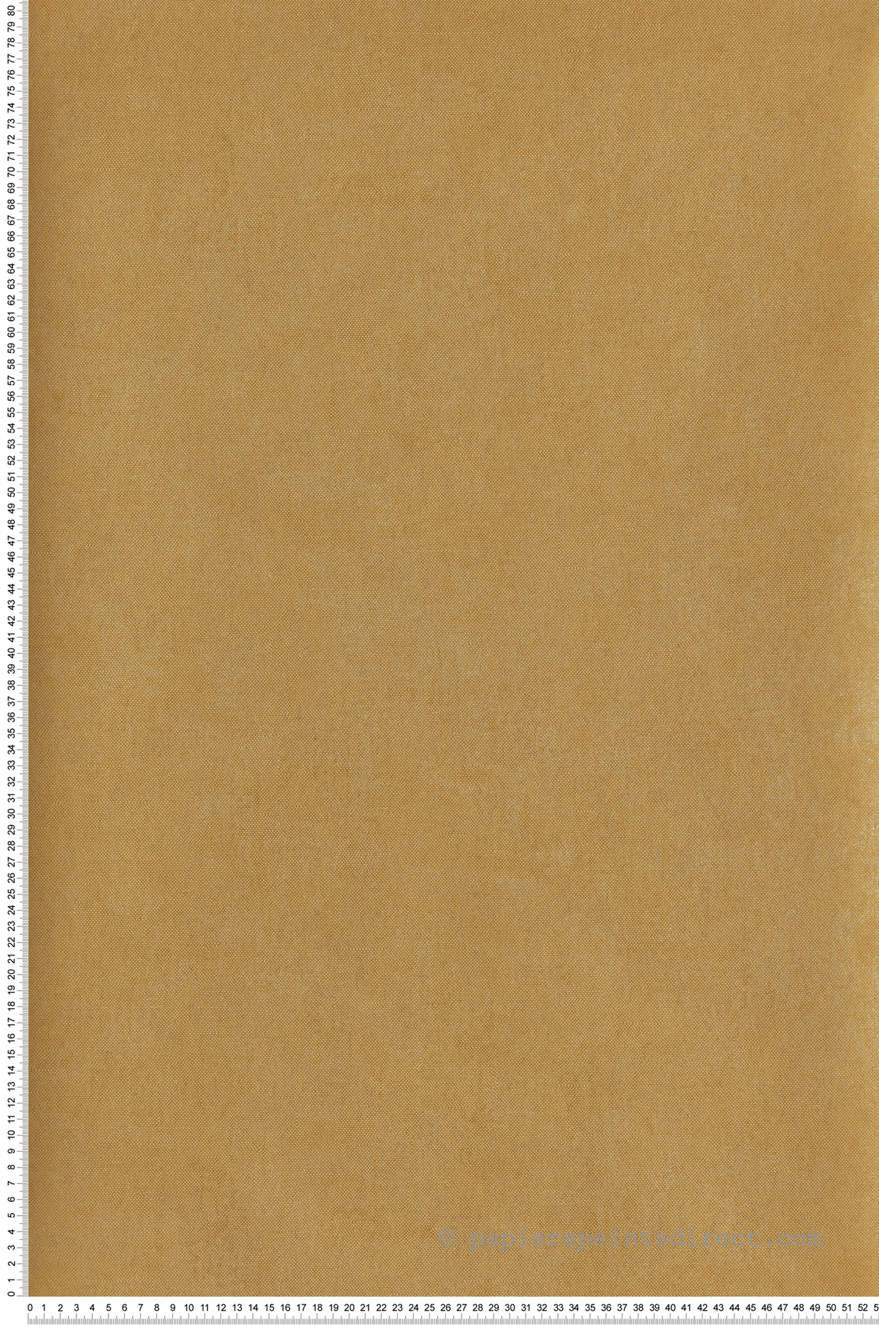 Papier peint Faux Uni Coton Lys moutarde doré - Kimono de Masureel | Réf. MAS-ARC804