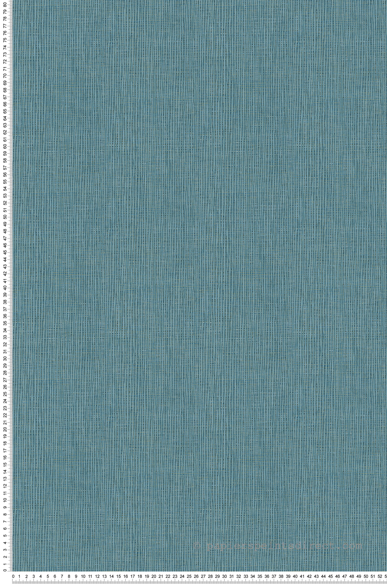 Papier peint Faux uni Tissage bleu canard - Tribeca de Montecolino | Réf. MC-36976-3