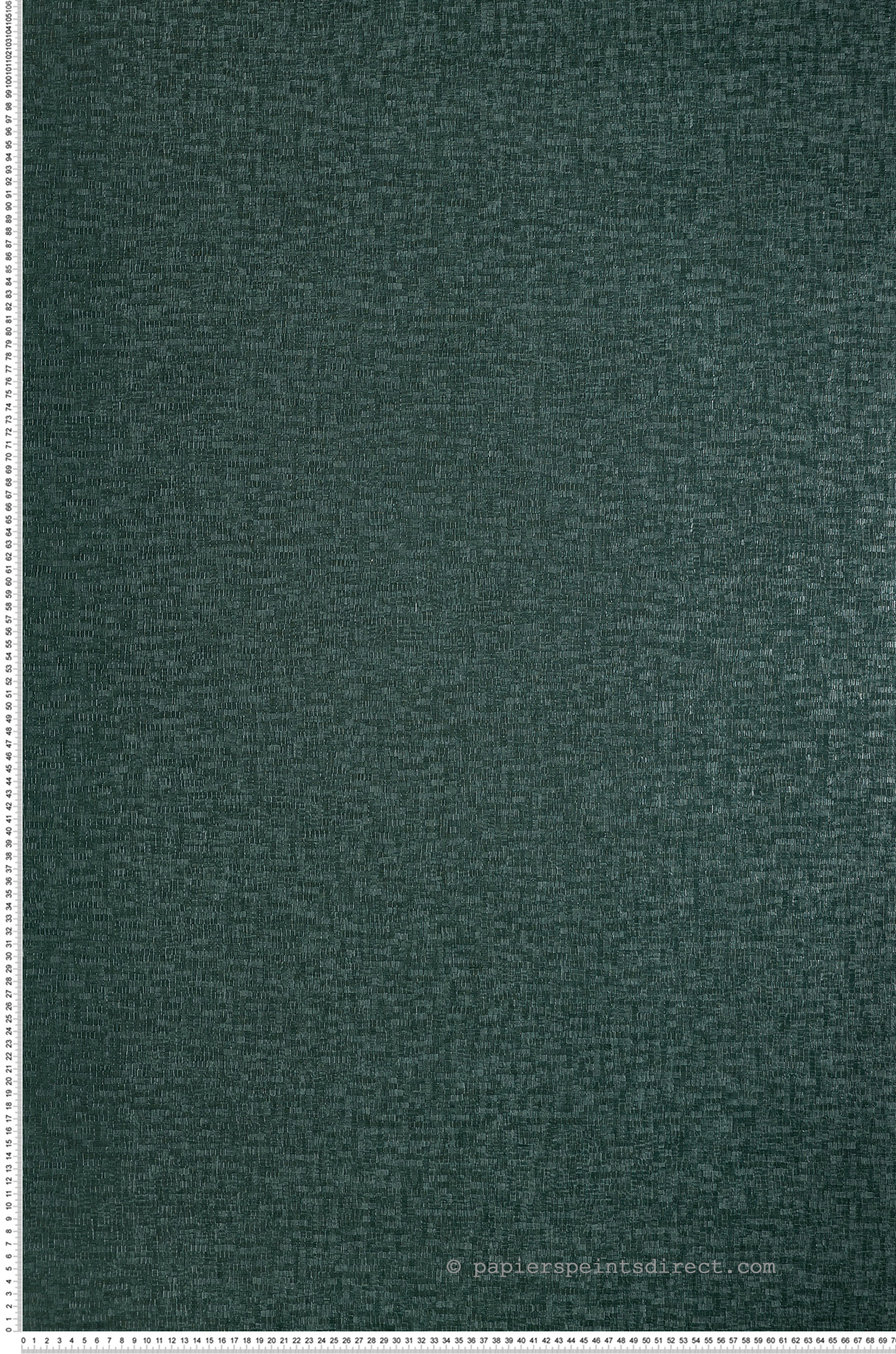 Papier peint Tissage Tessela vert sapin - Alliages de Casamance | Réf. CAS-75043374