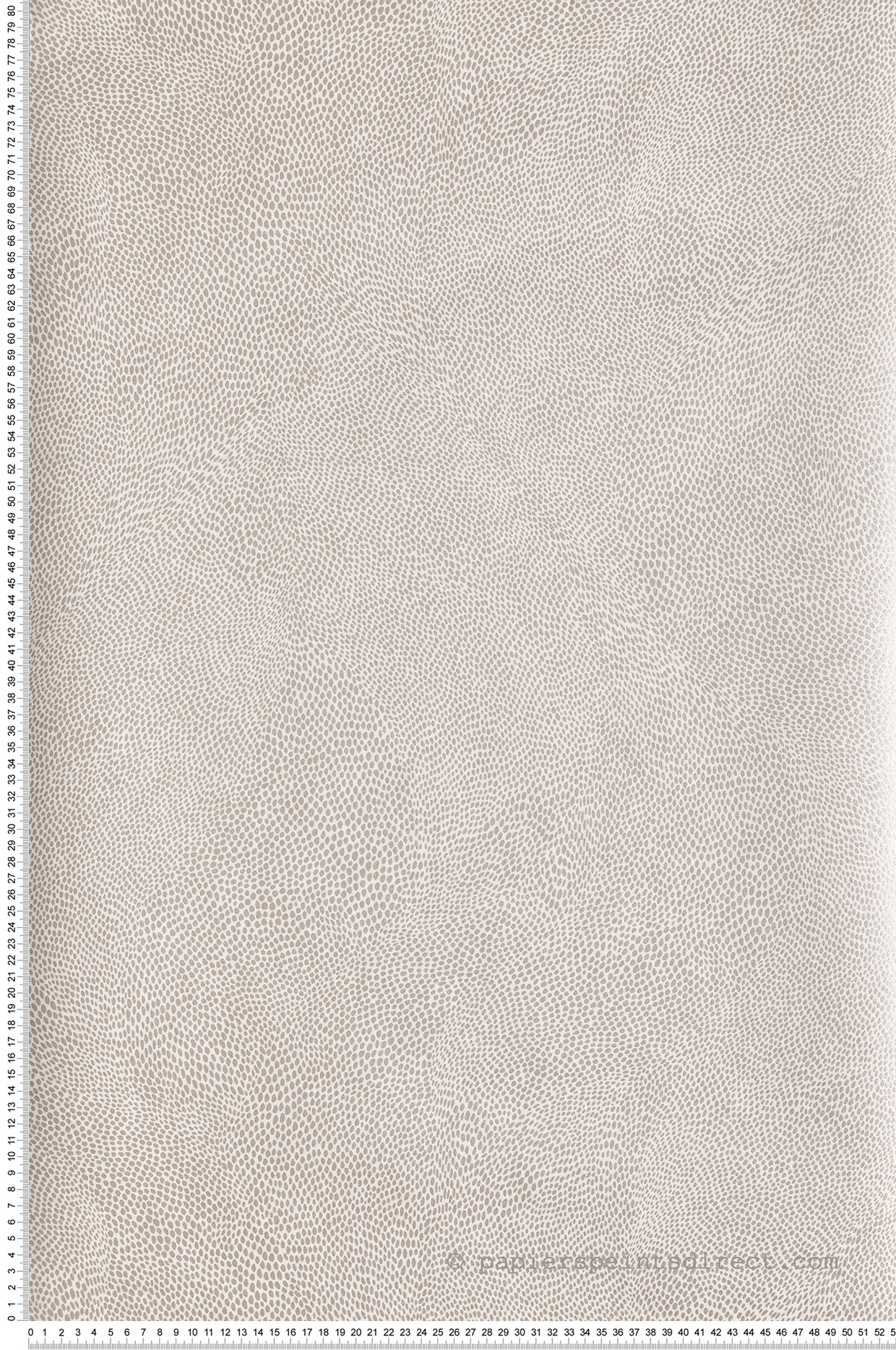 Papier peint Pois Naturel écru et argenté - Kanoko d'Osborne & Little | Réf. OBS-W7555-03