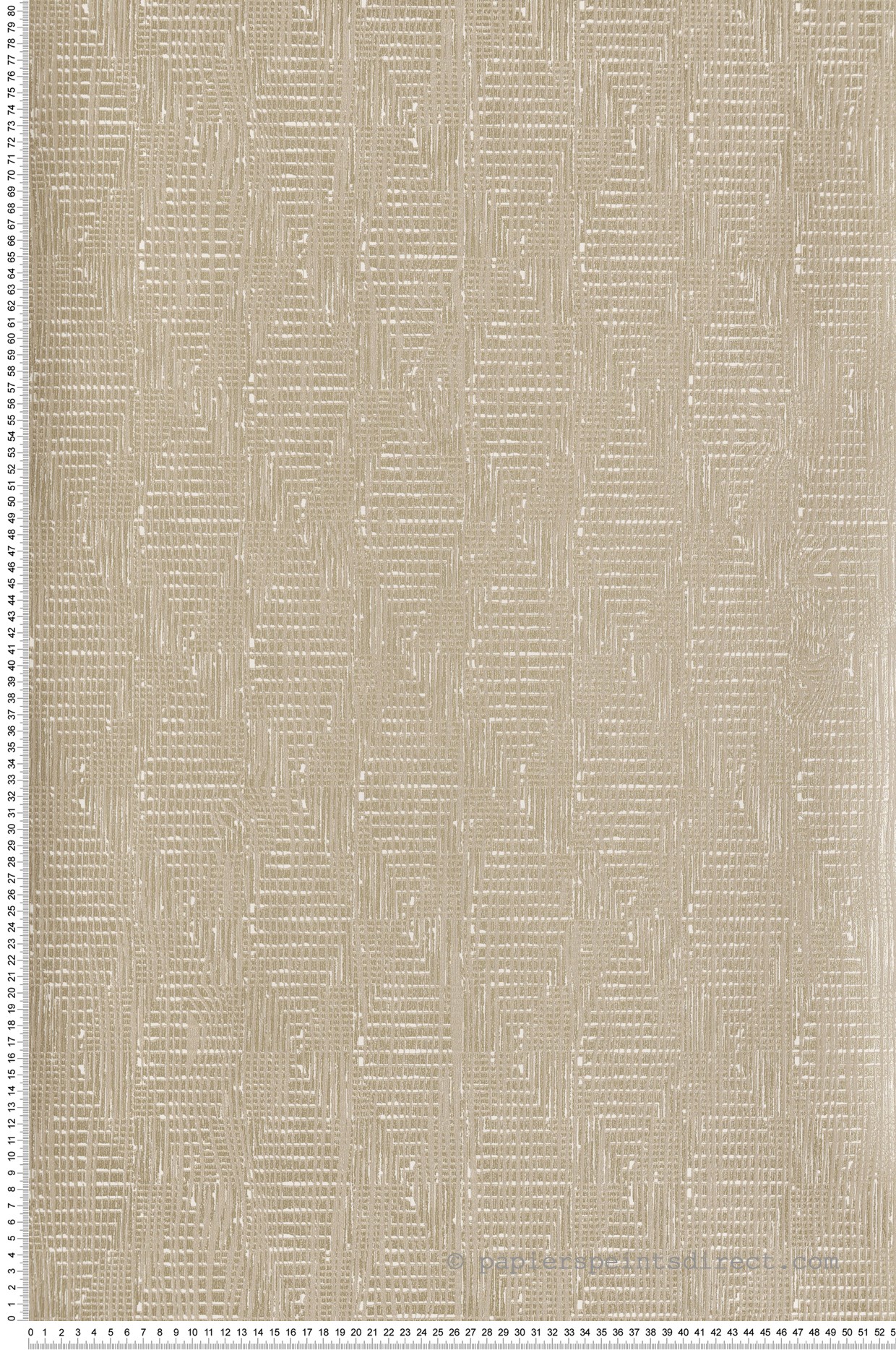 Papier peint Tissage Texture beige doré - Attitude de Lutèce | Réf. LTC-AM22003-4