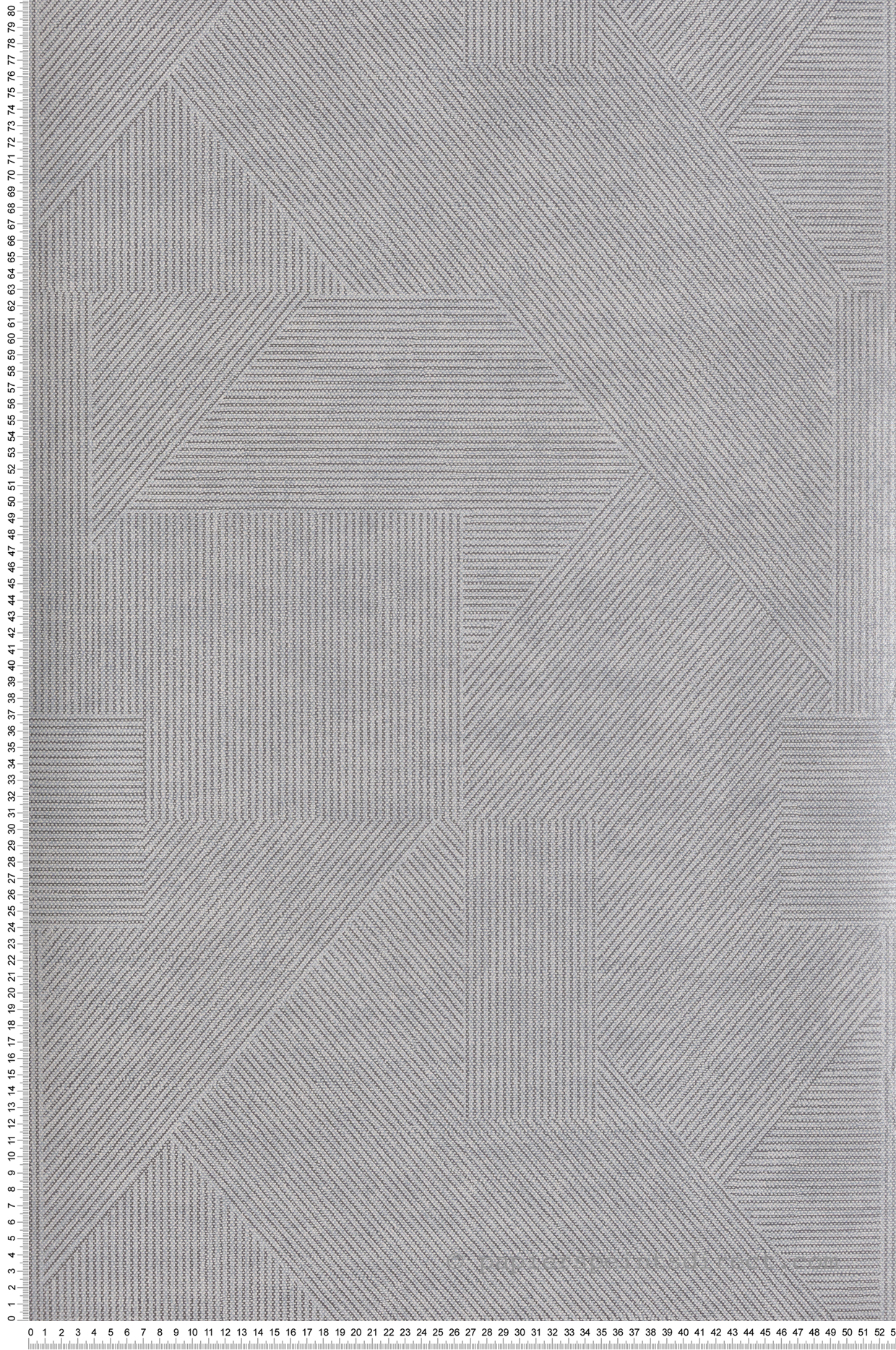 Papier peint Géométrie Expoxy gris argenté - The Texture Book de Masureel | Réf. MAS-PRI403