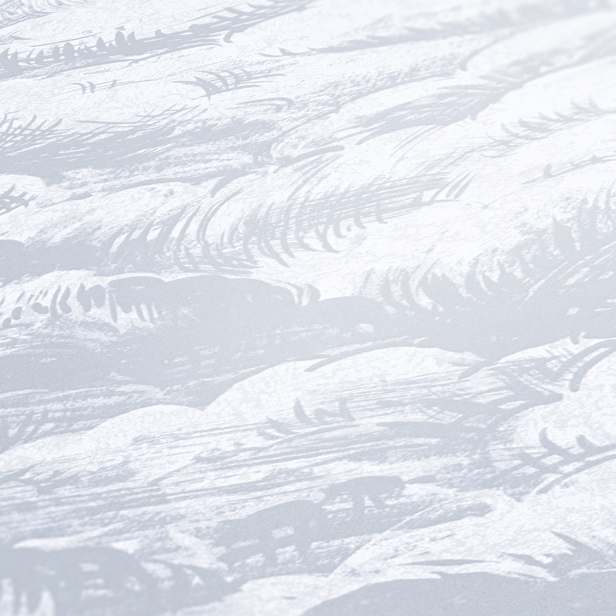 Papier peint Nuage Abstrait gris pale - Jungle Chic d'Architects Paper | AMB Réf.  37705-2