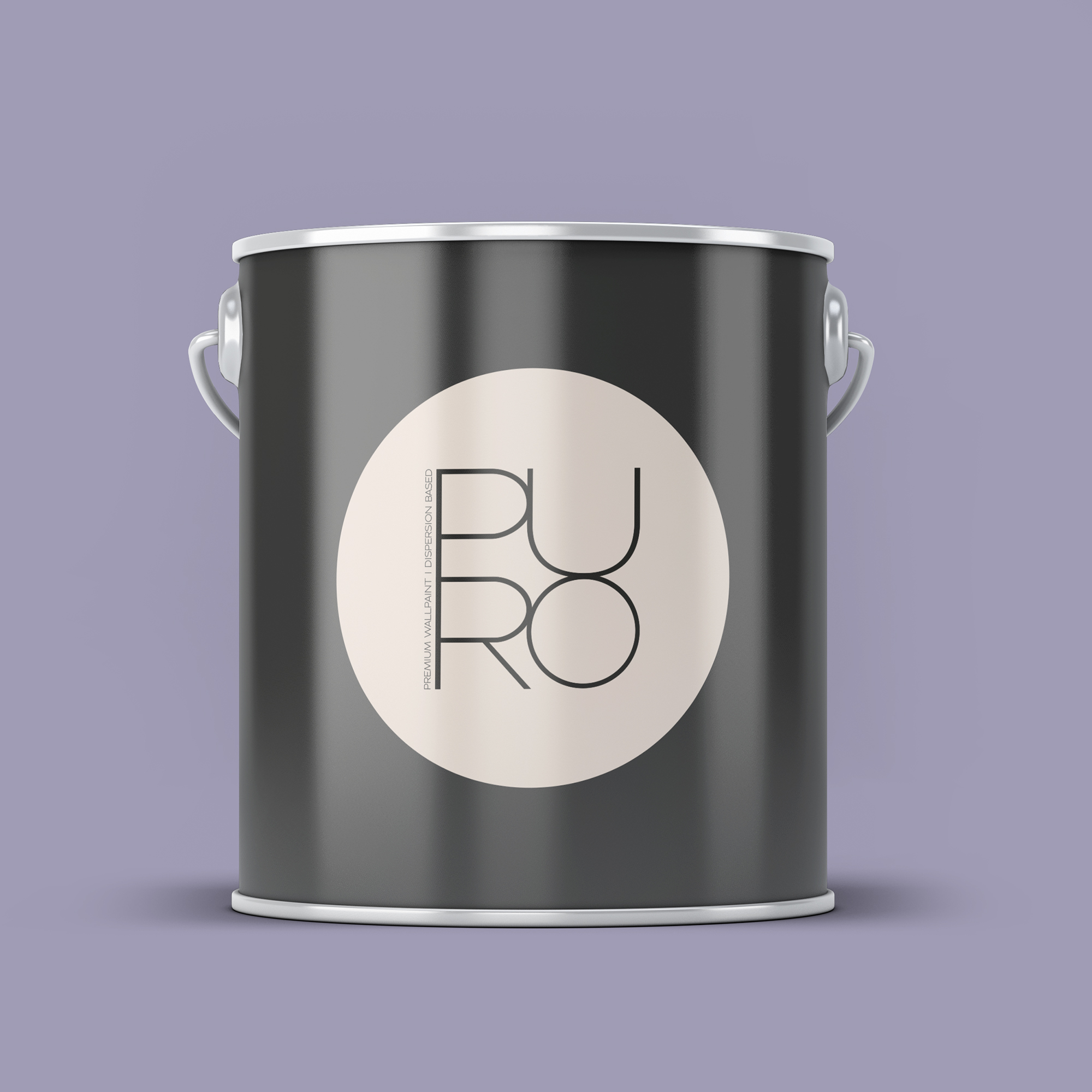 Image d'un pot de 5 litres de peinture Puro violet simple mauve - c2004