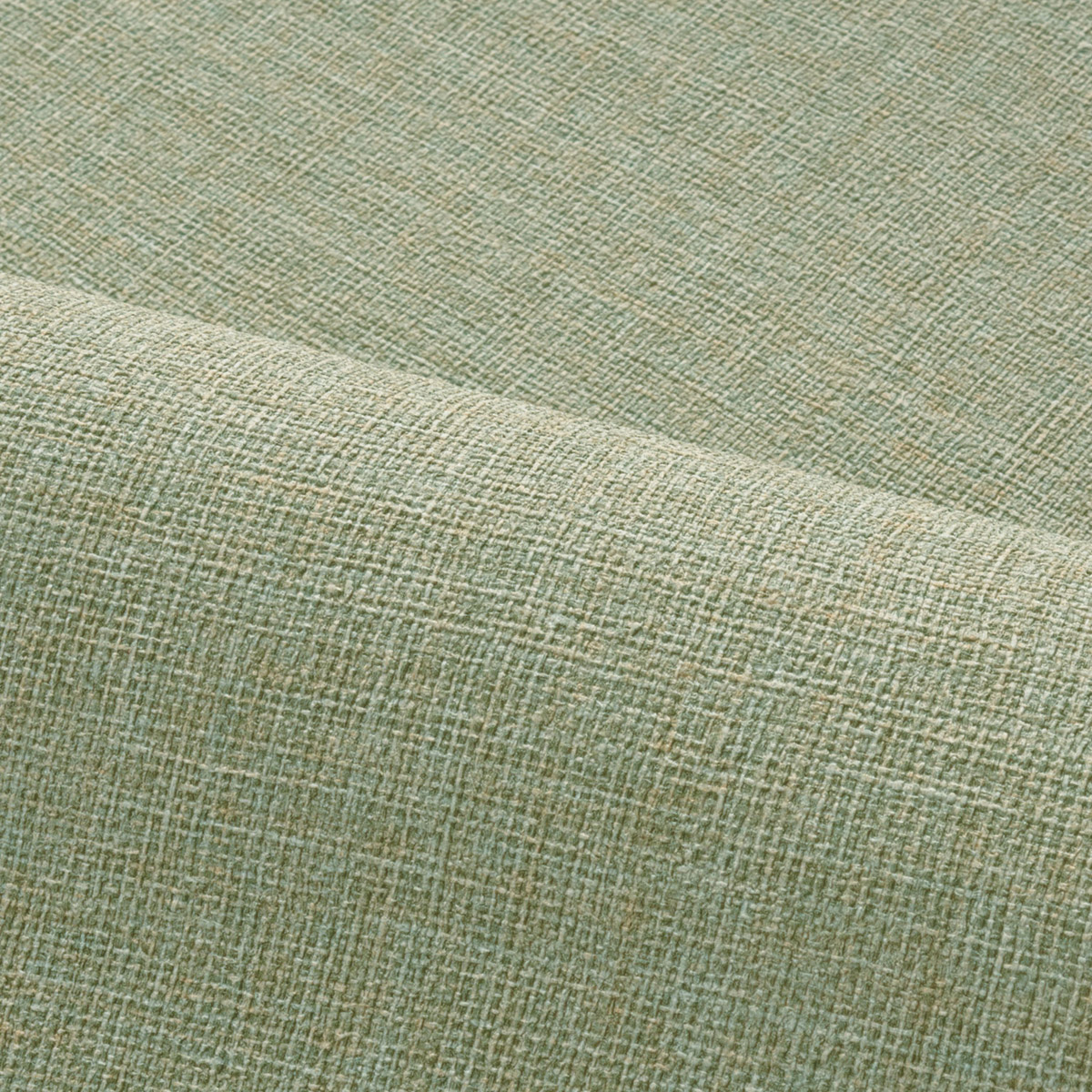 Papier peint Uni Jute Lienzo vert tilleul - Casa Azul de Casamance | Réf. CAS-76333772