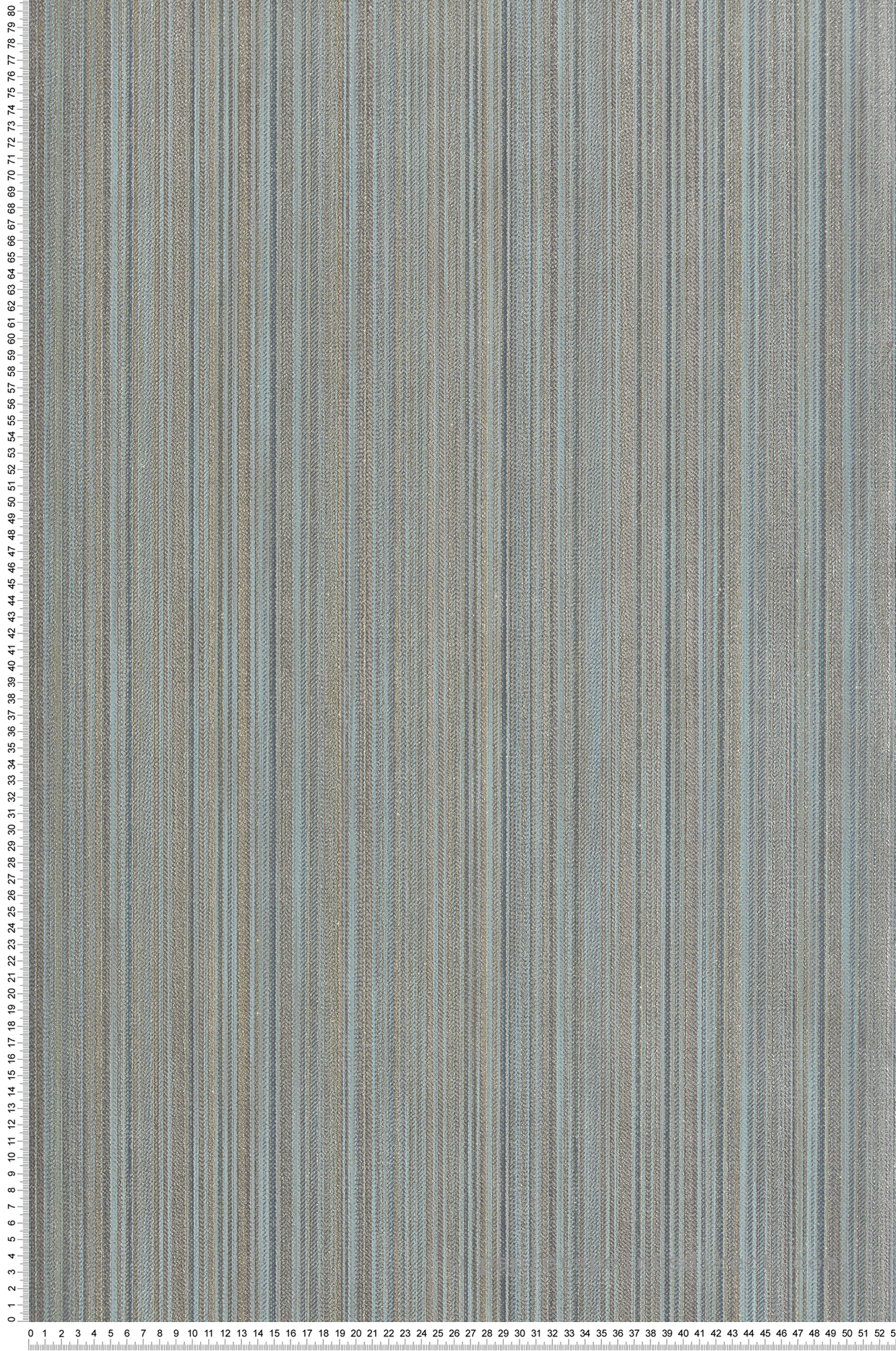 Papier Peint Rayure Tissée Paillettes bleu doré - Venezia d'Ugépa | Réf. UGP-M66501