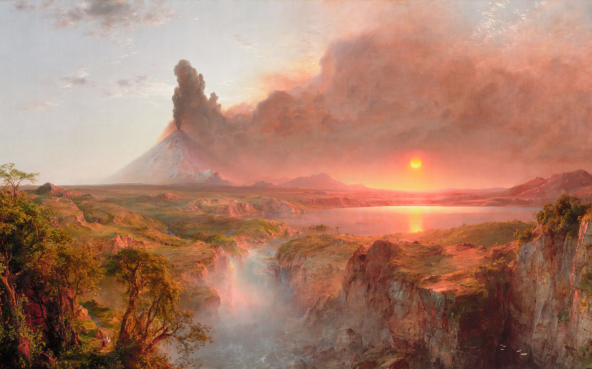 Papier peint panoramique Paysage The Andes - Papier peint Komar Colors