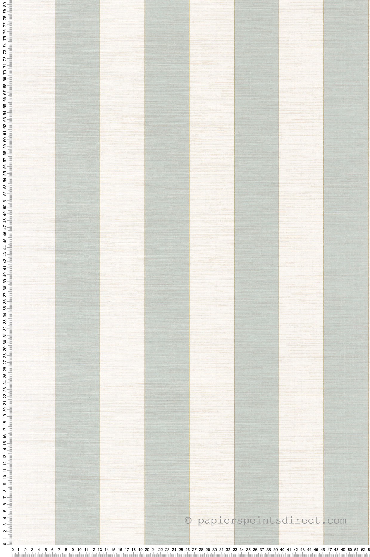Papier peint Rayure Stripe vert amande - Les Rayures de Casadéco | Réf. RAYS85837105