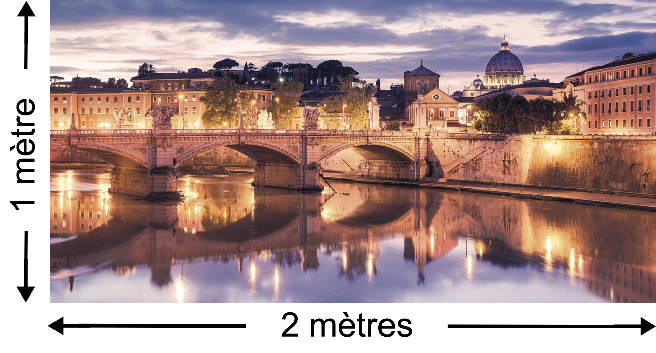 Panoramique Romantico - Papier peint Komar