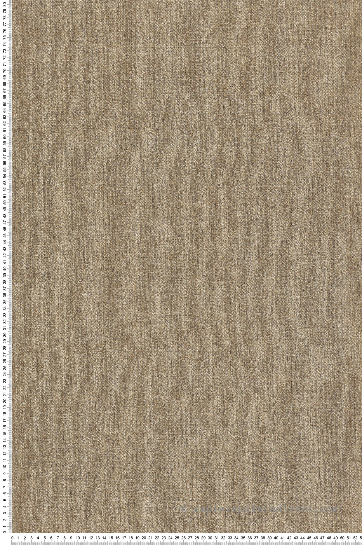 Papier Peint Faux uni Textile Paillettes muscade argenté - Venezia d'Ugépa | Réf. UGP-M67302